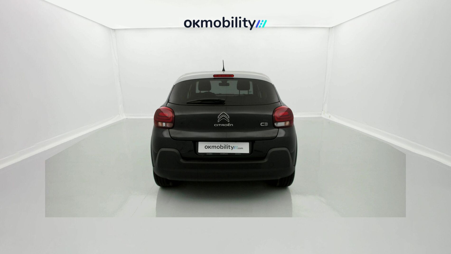 citroen c3 shine 1.2 PURETECH 110 EAT 2023 negro perla / blanco 7