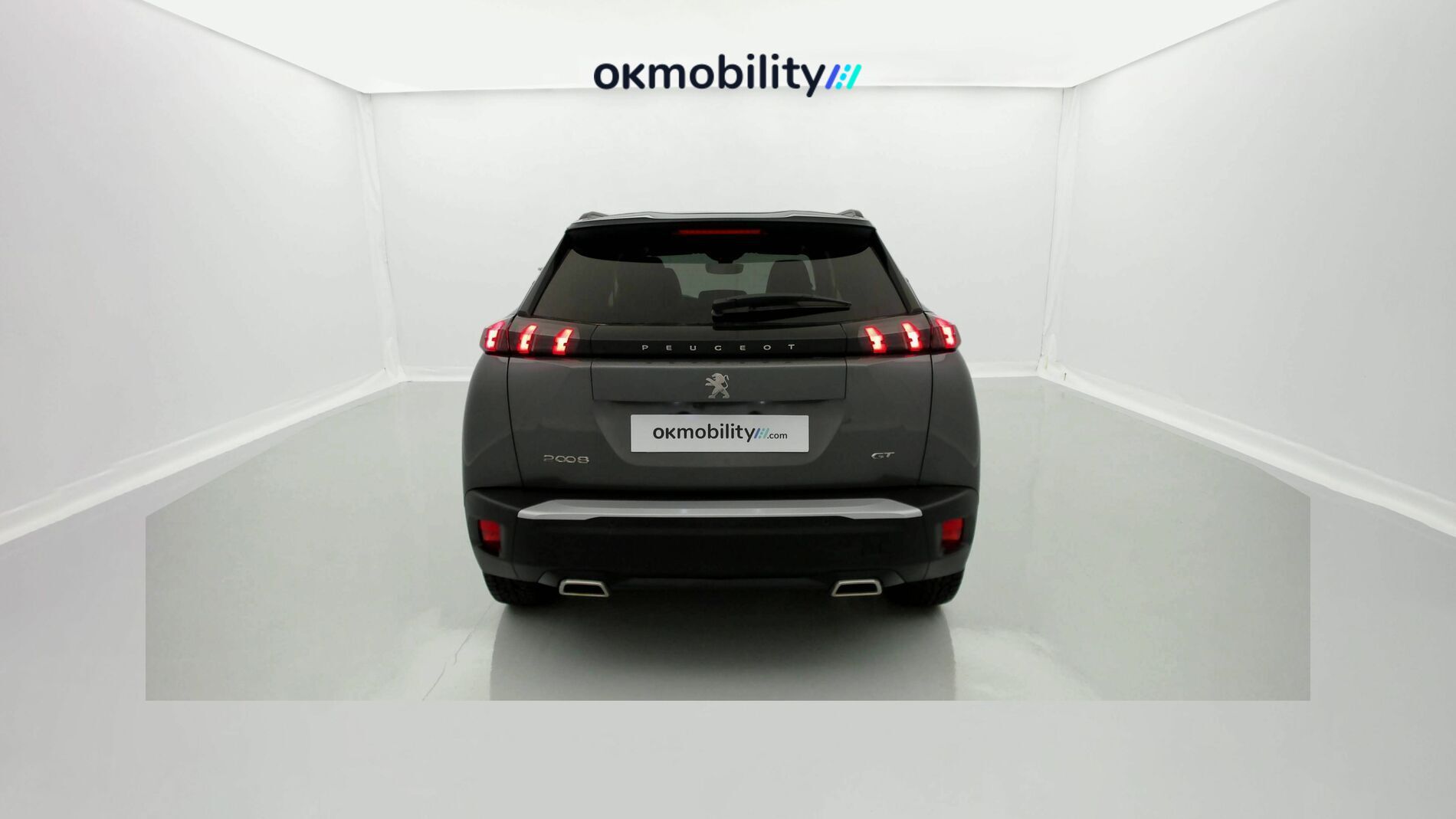 peugeot 2008 gt 1.2 PURETECH 130 2021 gris platinium / black diamond 8