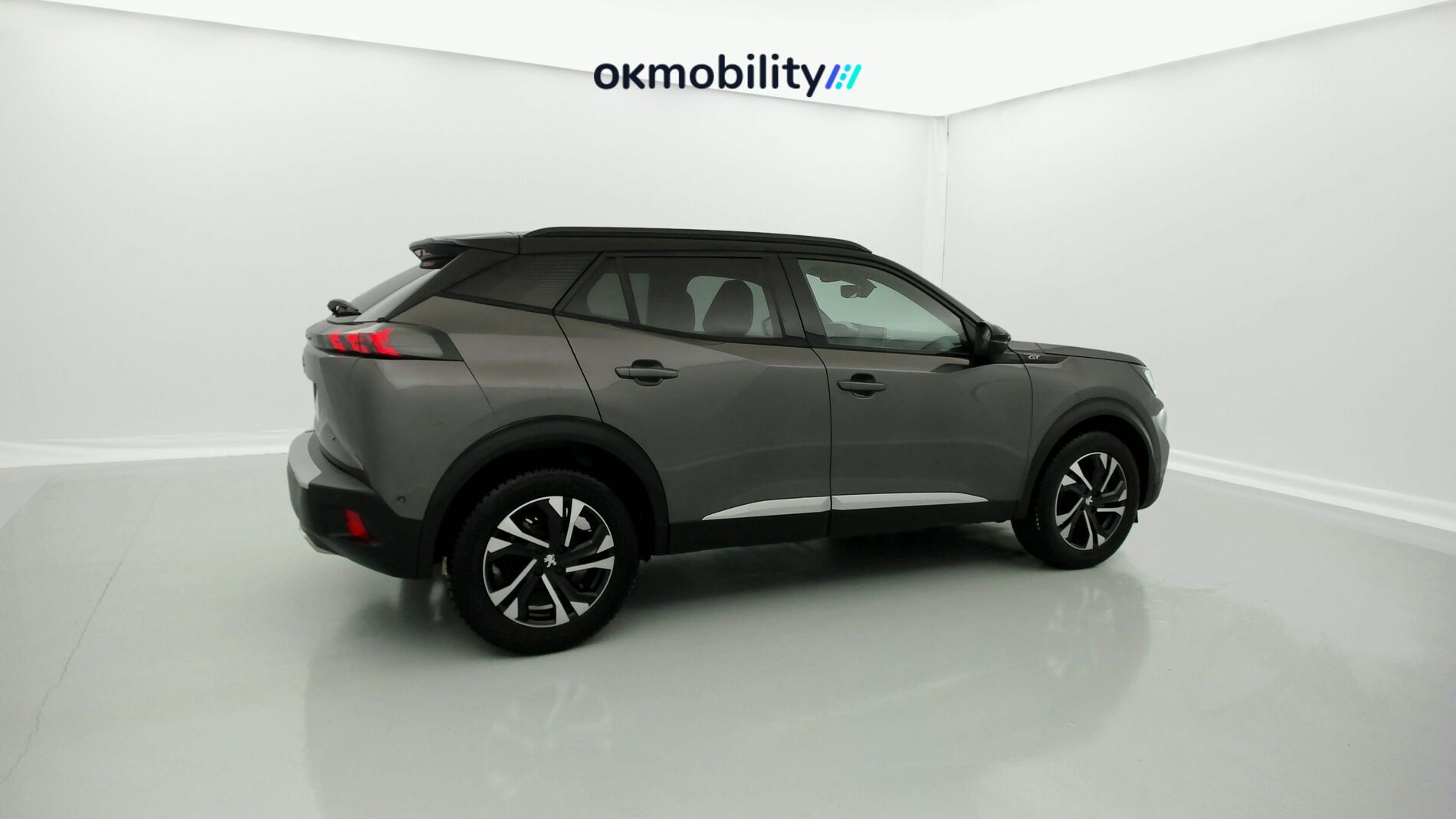 peugeot 2008 gt 1.2 PURETECH 130 2021 gris platinium / black diamond 10