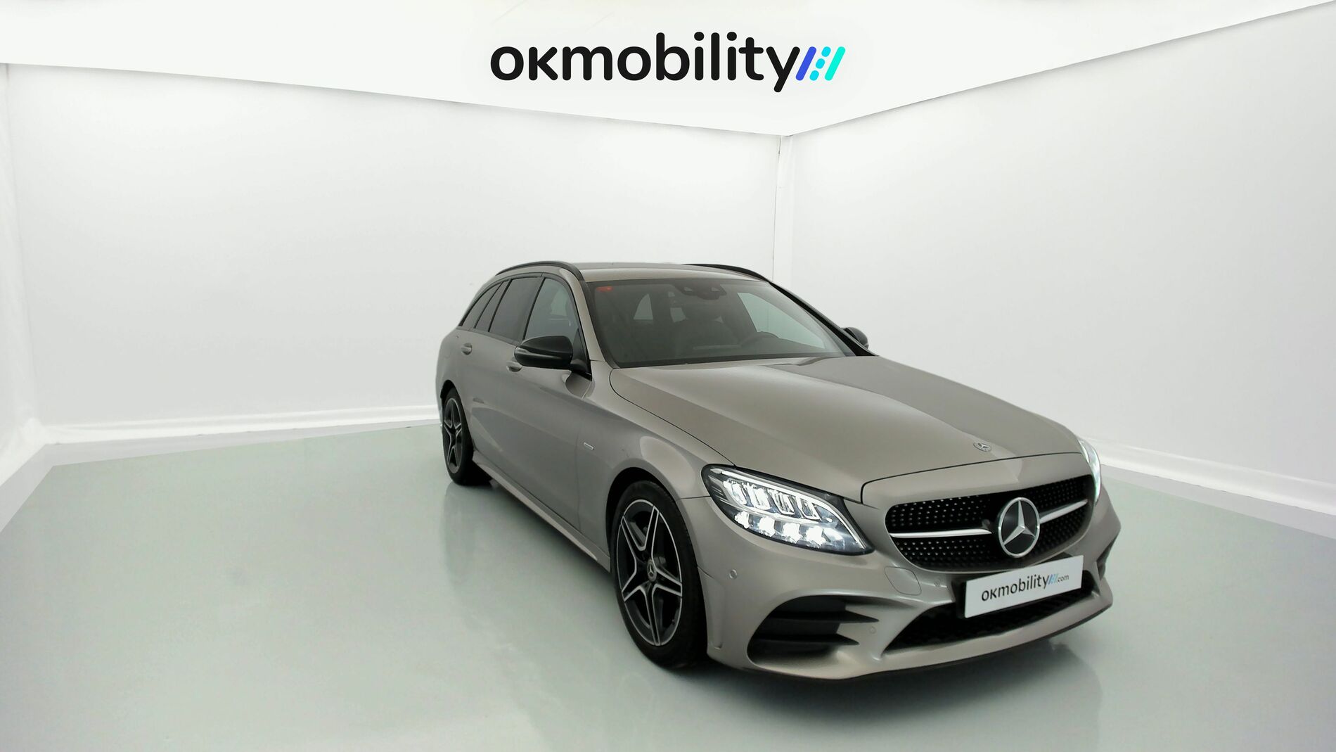 mercedes benz clase c estate amg night edition 220D 194 DCT 2021 mojave silver 3