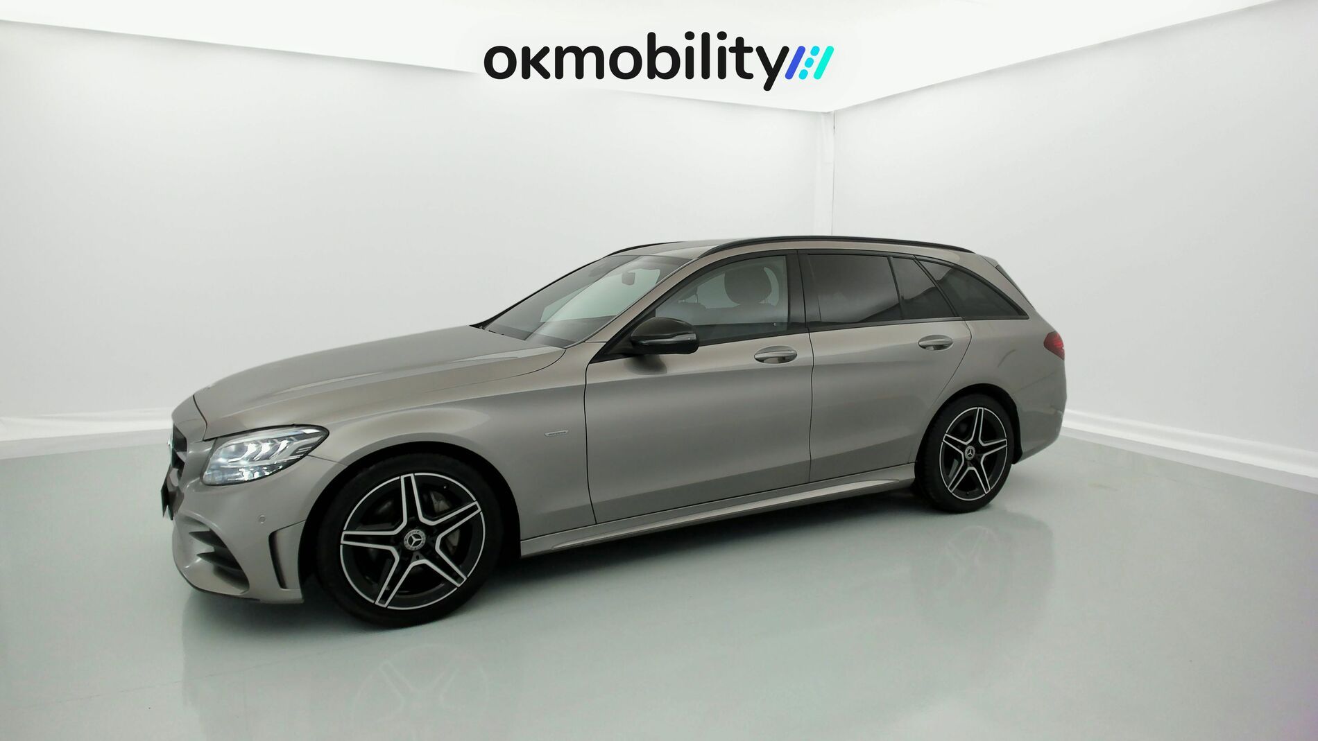 mercedes benz clase c estate amg night edition 220D 194 DCT 2021 mojave silver 5