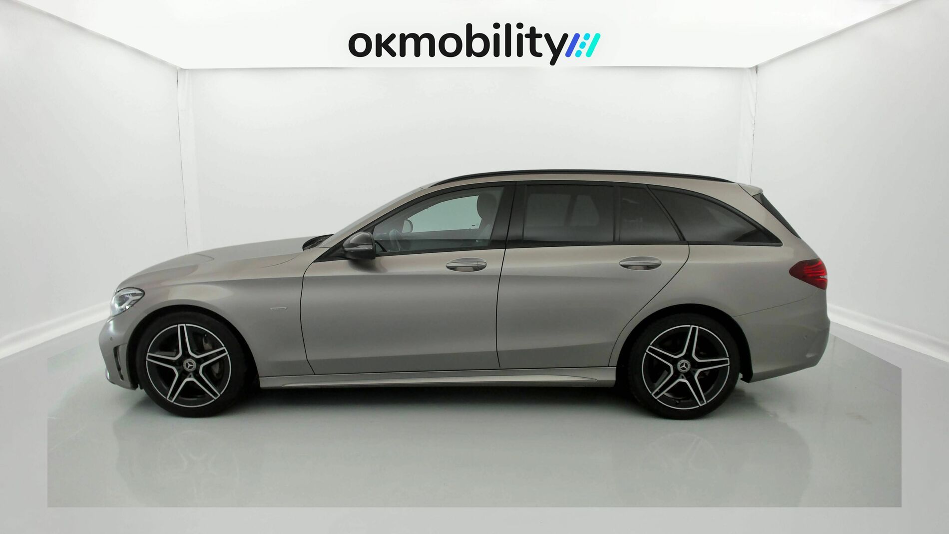 mercedes benz clase c estate amg night edition 220D 194 DCT 2021 mojave silver 7