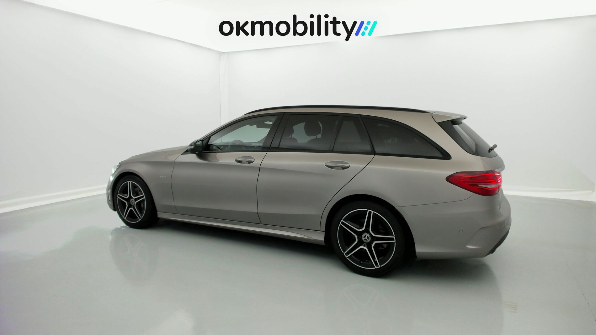 mercedes benz clase c estate amg night edition 220D 194 DCT 2021 mojave silver 8