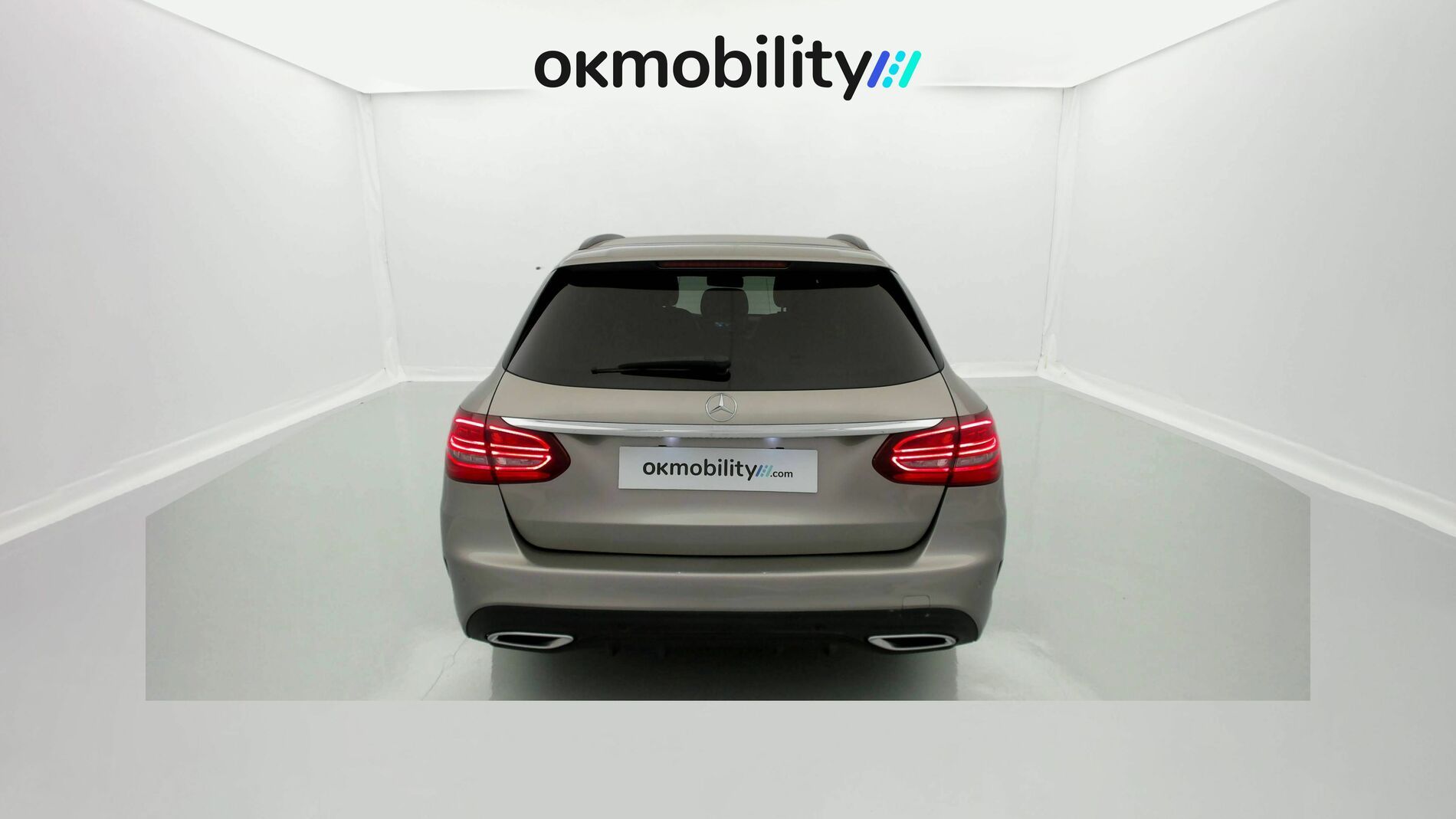 mercedes benz clase c estate amg night edition 220D 194 DCT 2021 mojave silver 10