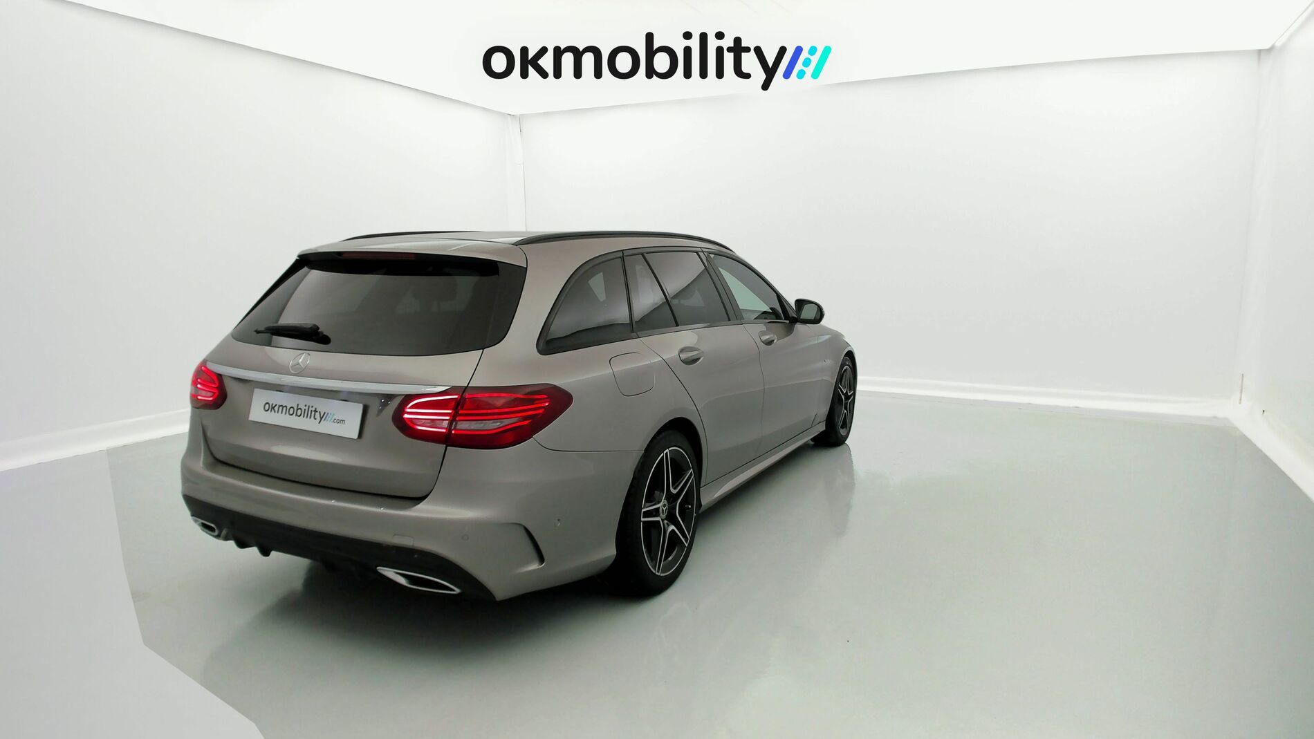 mercedes benz clase c estate amg night edition 220D 194 DCT 2021 mojave silver 11
