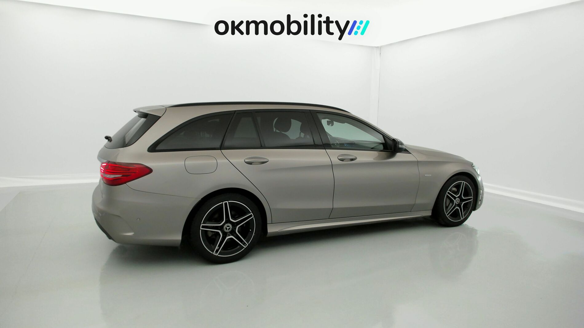 mercedes benz clase c estate amg night edition 220D 194 DCT 2021 mojave silver 12
