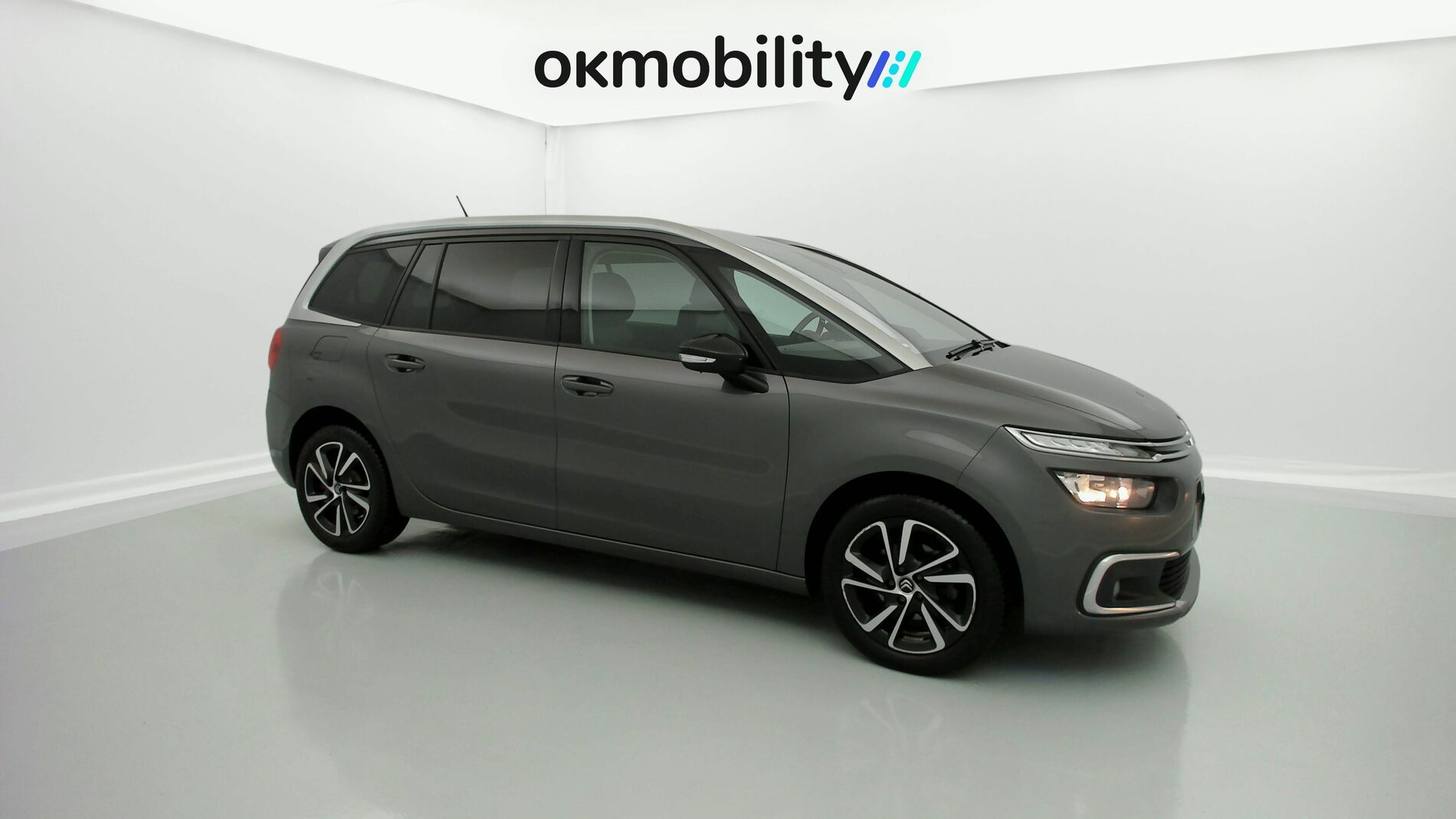 citroen c4 grand spacetourer shine 1.5 BLUEHDI 130 EAT 2021 platinum-grau 2