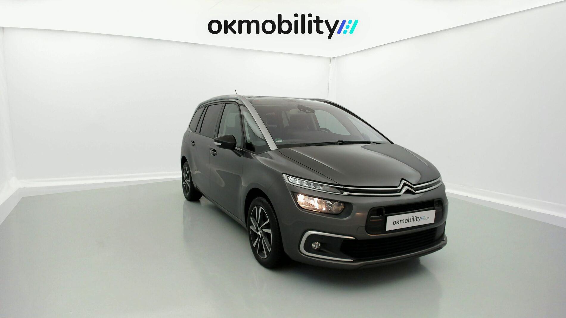 citroen c4 grand spacetourer shine 1.5 BLUEHDI 130 EAT 2021 platinum-grau 3