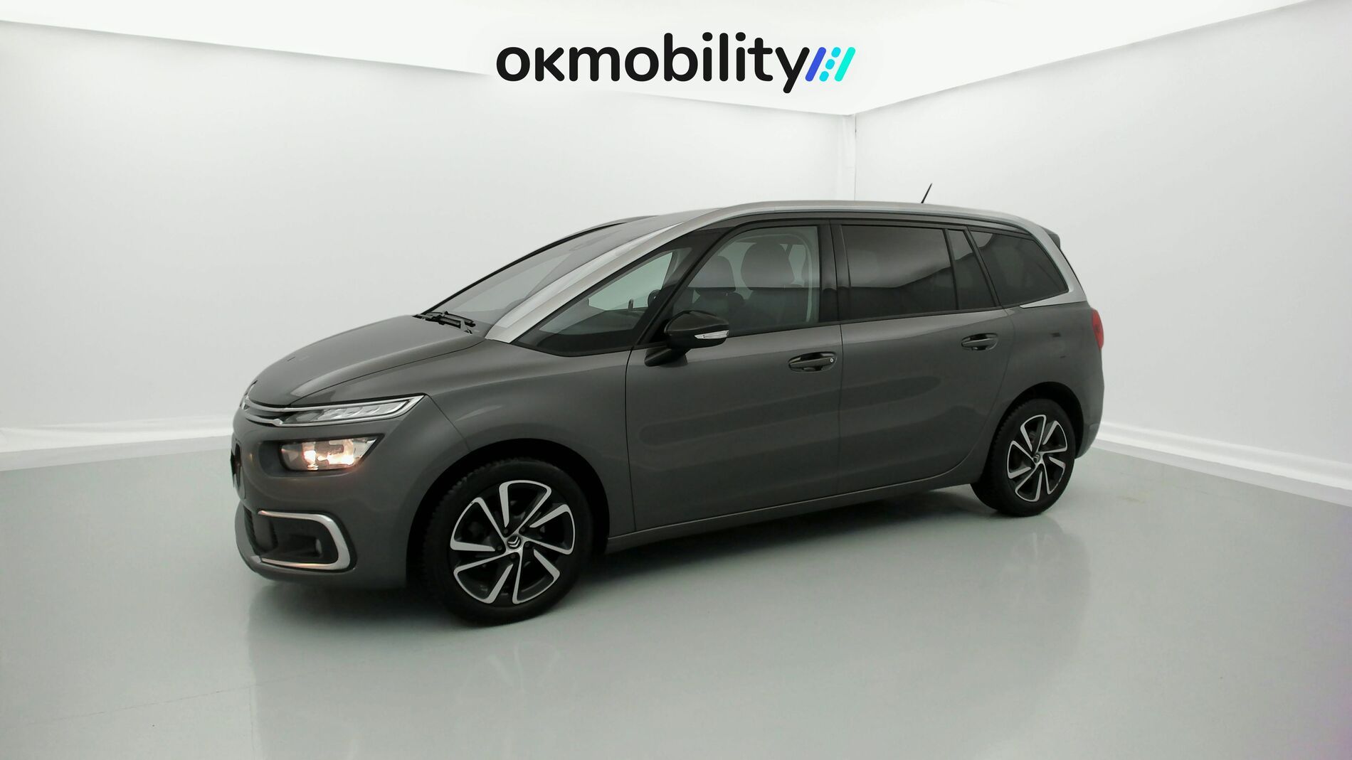 citroen c4 grand spacetourer shine 1.5 BLUEHDI 130 EAT 2021 platinum-grau 5