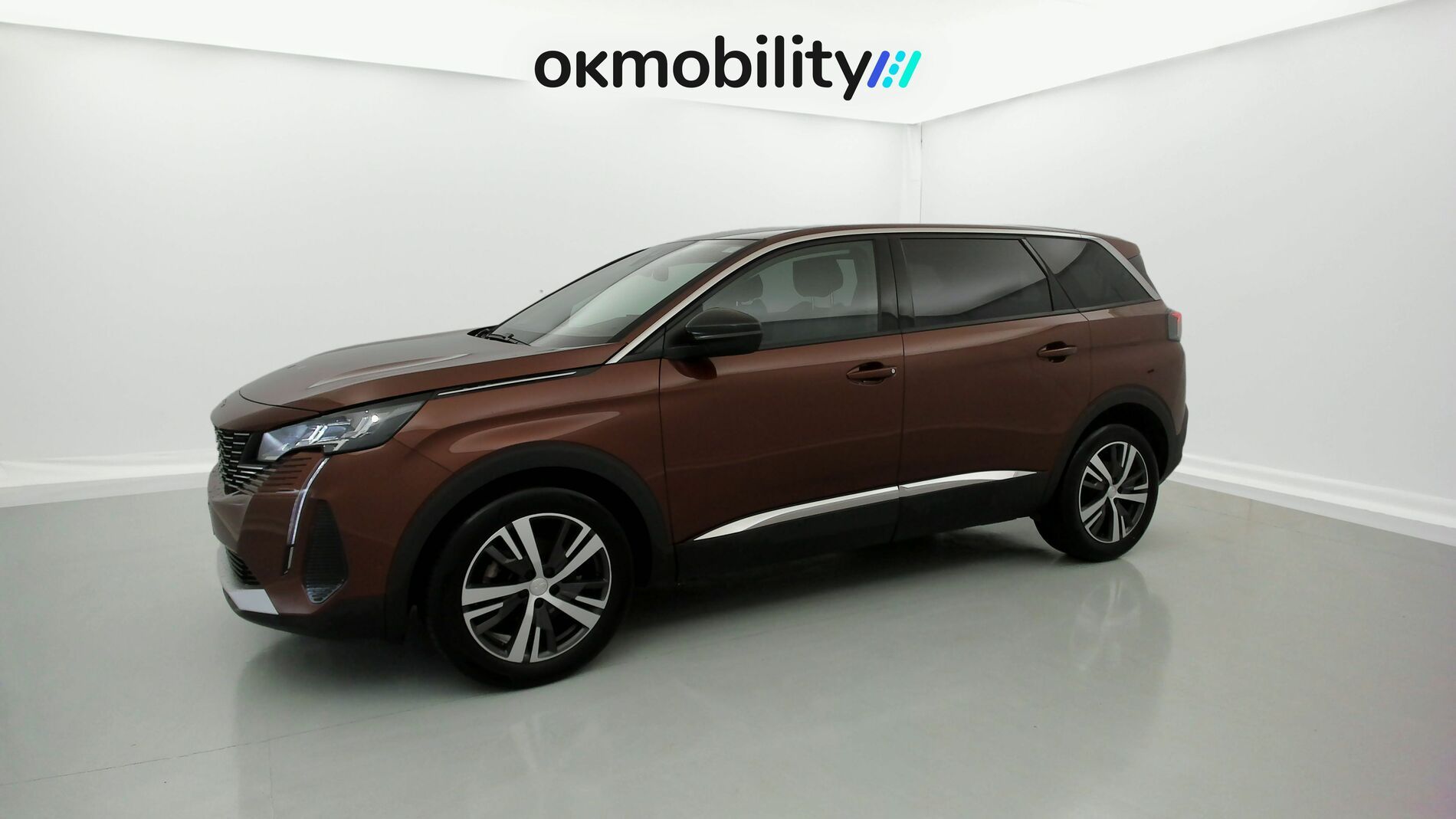 peugeot 5008 allure 1.2 PURETECH 130 2022 marron 5