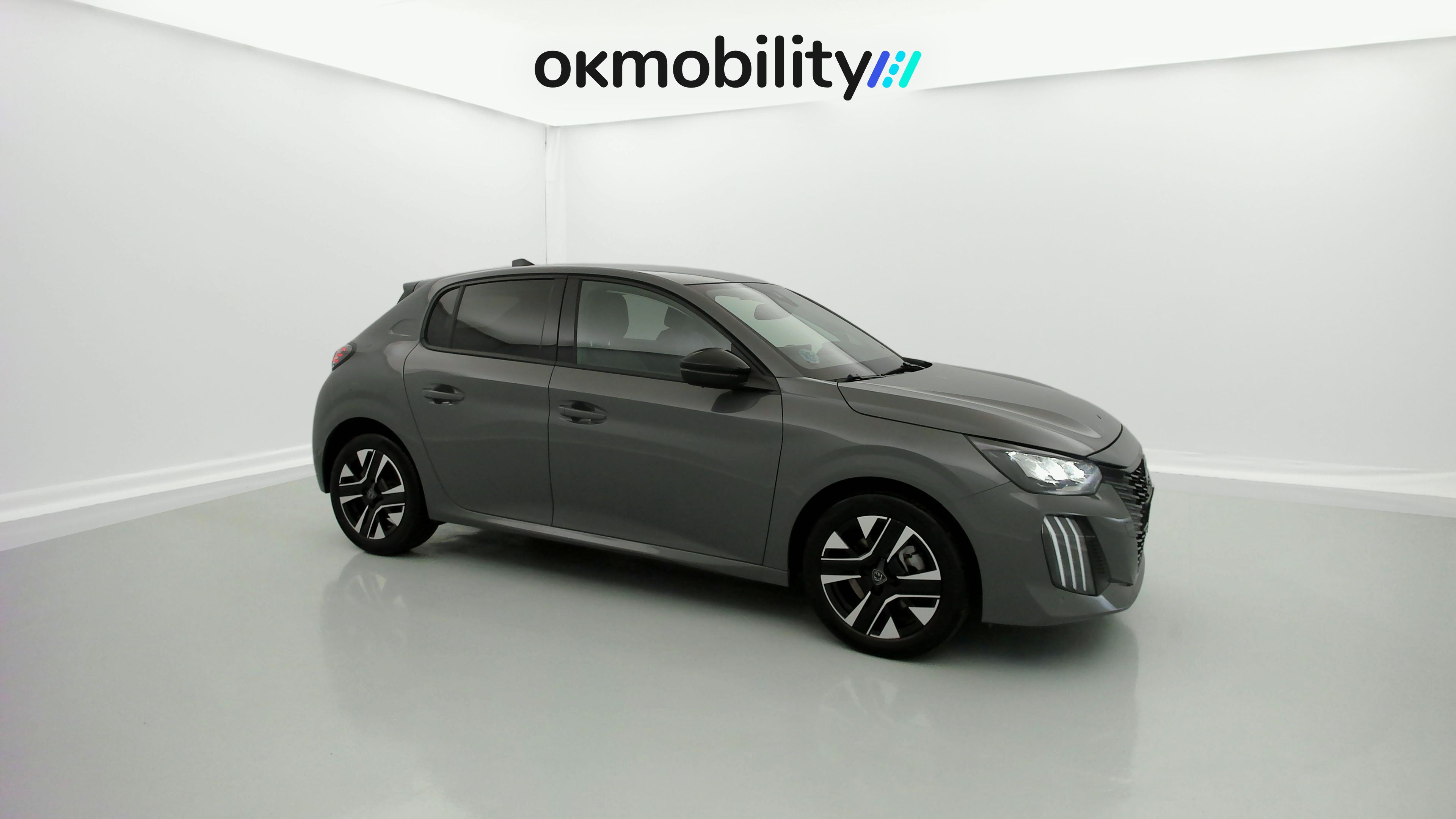 peugeot 208 allure 1.2 PURETECH 100 2024 gris selenium 3