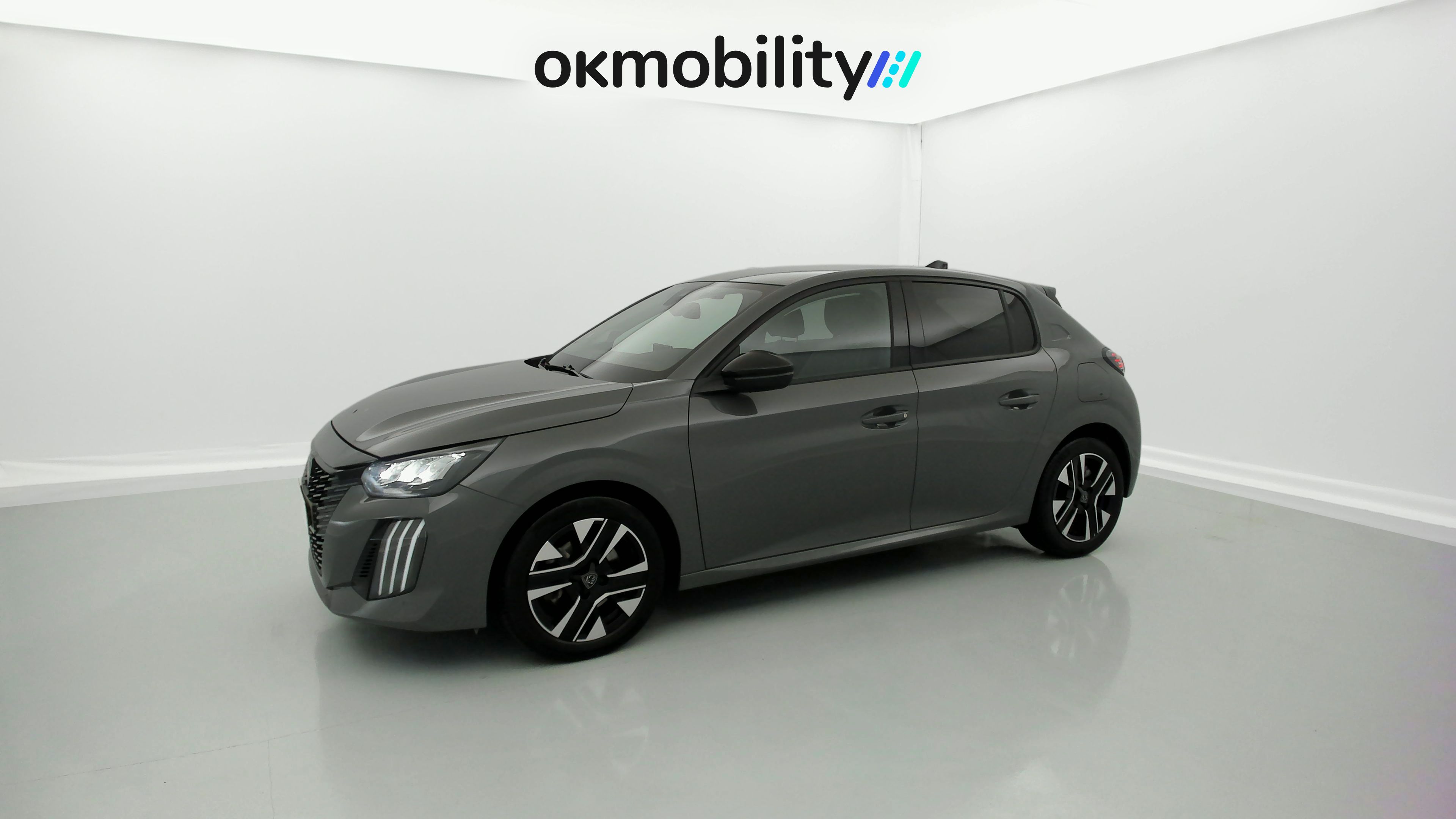 peugeot 208 allure 1.2 PURETECH 100 2024 gris selenium 8