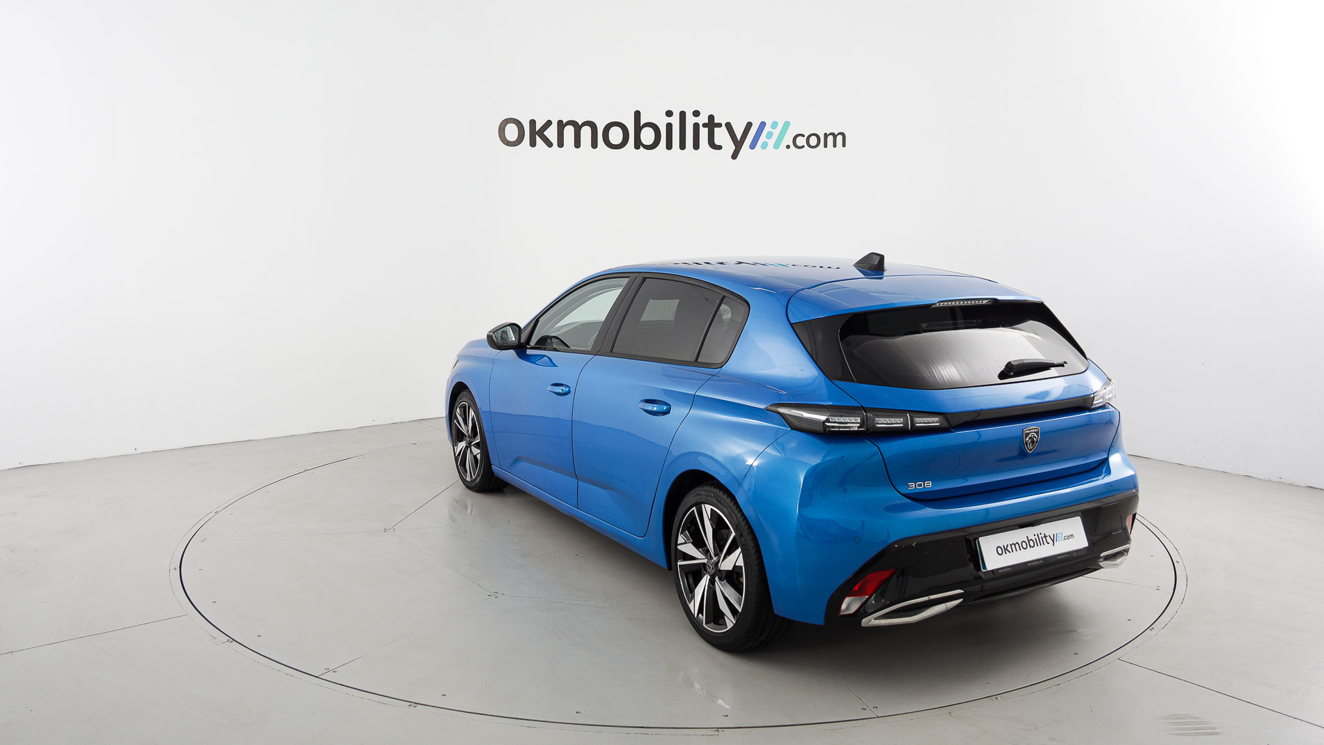peugeot 308 allure 1.2 PURETECH 130 EAT 2023 azul vertigo 9