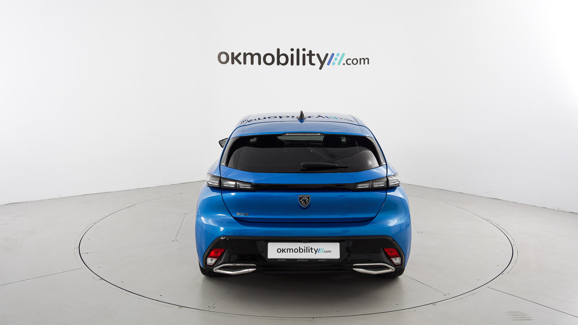 peugeot 308 allure 1.2 PURETECH 130 EAT 2023 azul vertigo 10