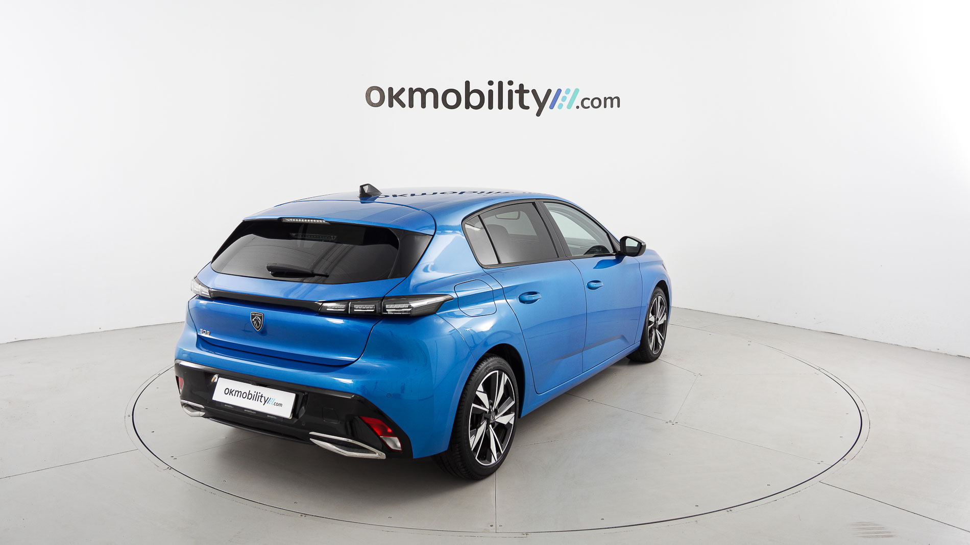 peugeot 308 allure 1.2 PURETECH 130 EAT 2023 azul vertigo 11