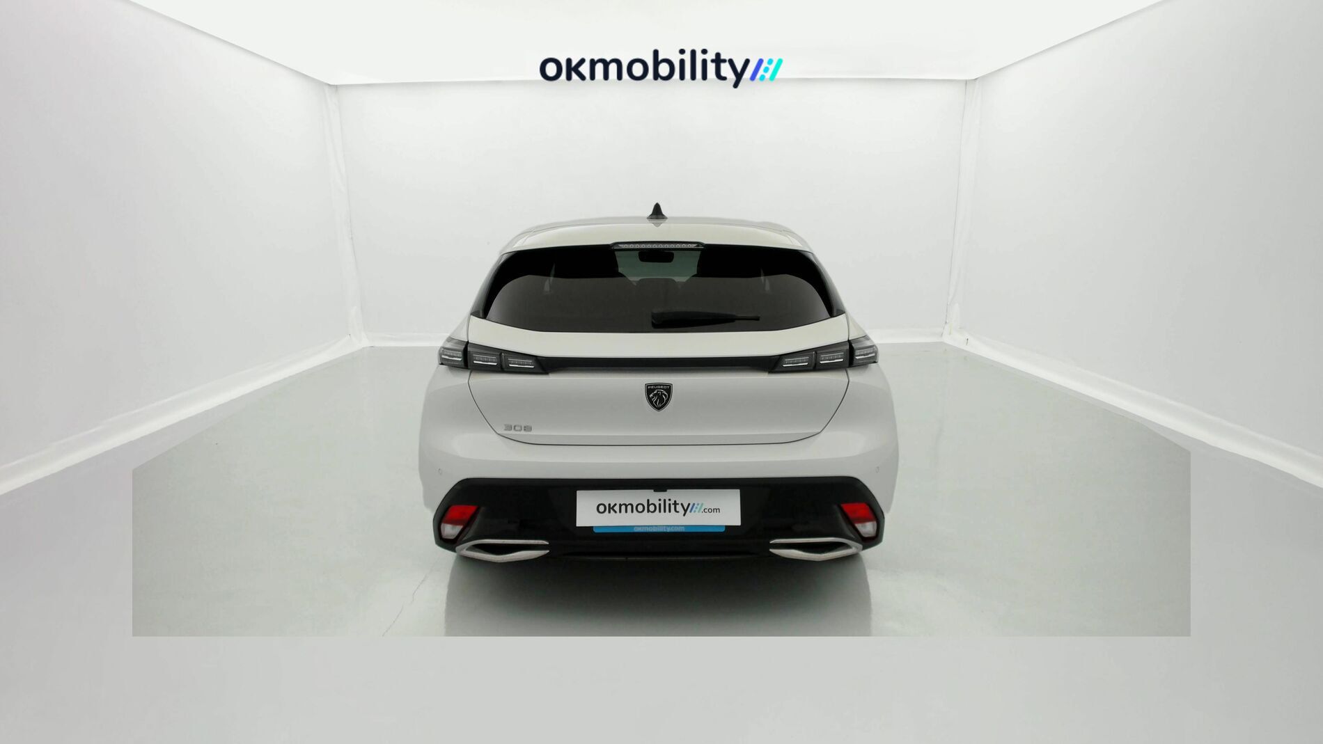 peugeot 308 allure 1.2 PURETECH 130 EAT 2023 blanco nacarado 7