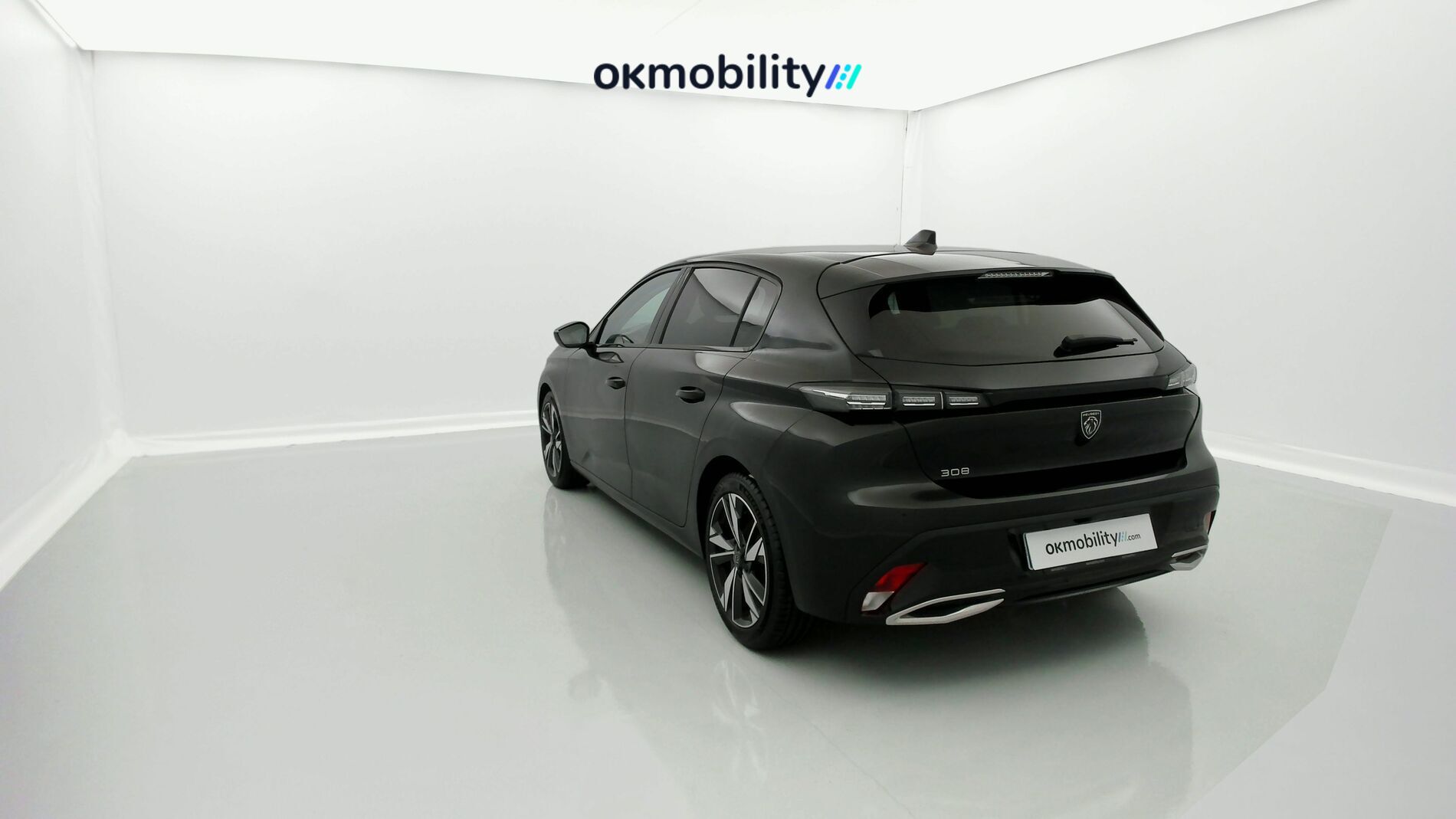 peugeot 308 allure 1.2 PURETECH 130 EAT 2023 negro perla nera 5