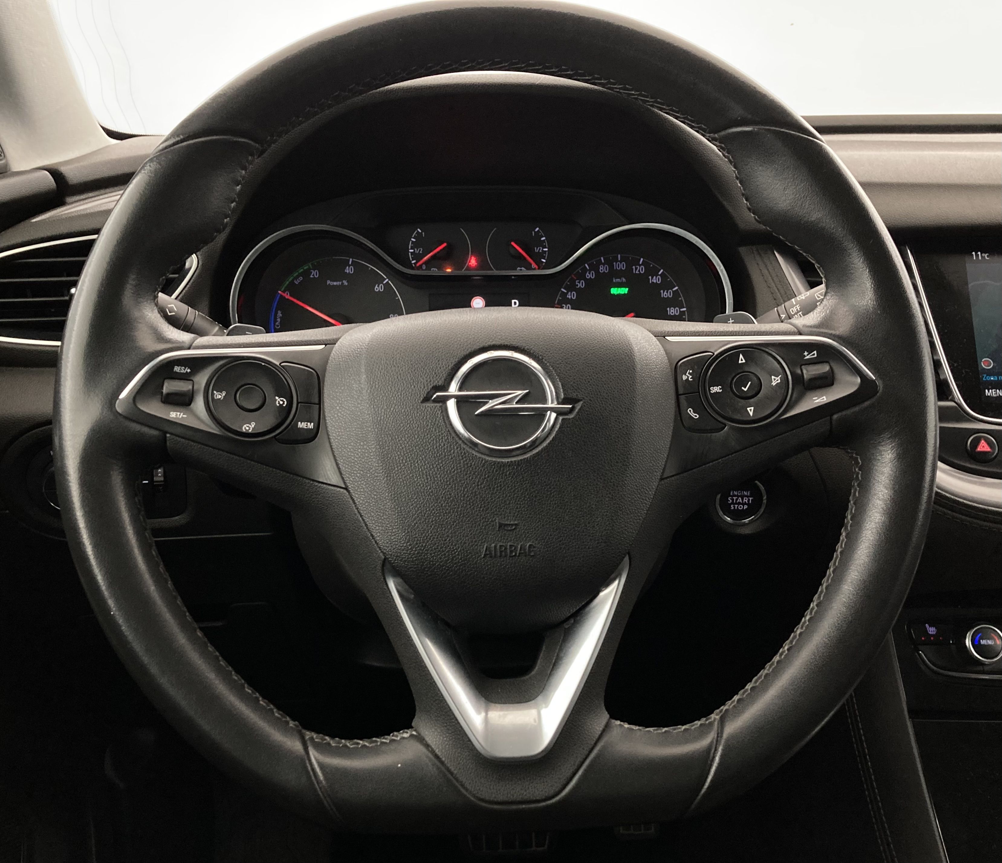 opel grandland x ultimate 1.6 PHEV 300 AT 2021 gris himalaya / techo negro 22