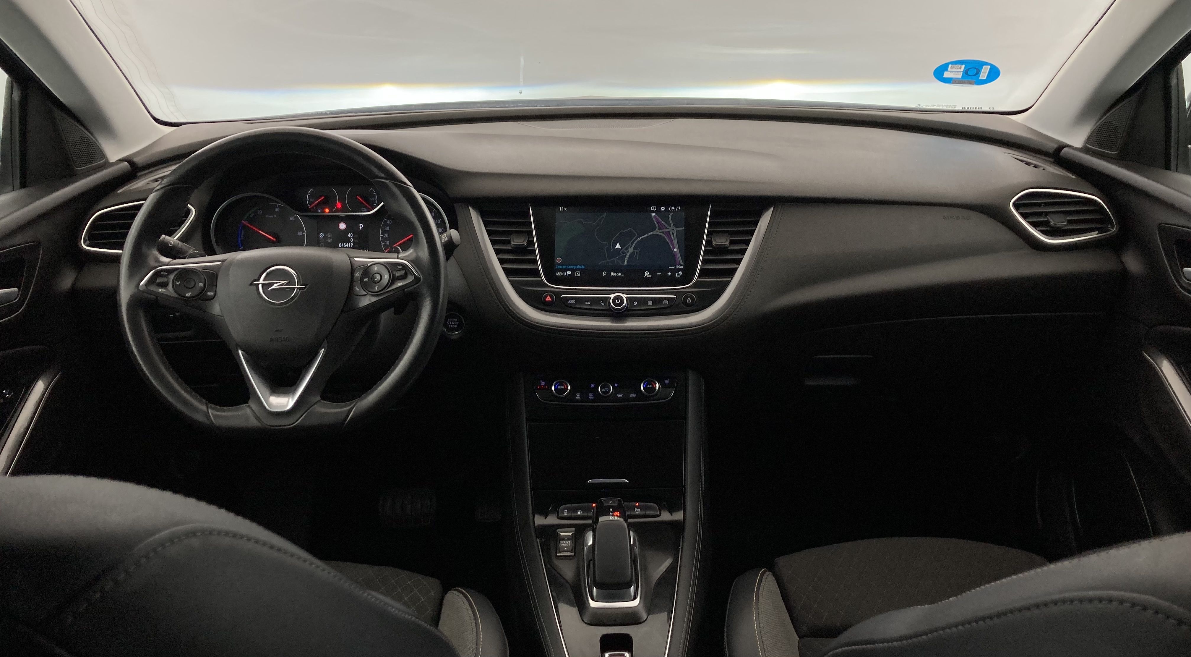 opel grandland x ultimate 1.6 PHEV 300 AT 2021 gris himalaya / techo negro 31