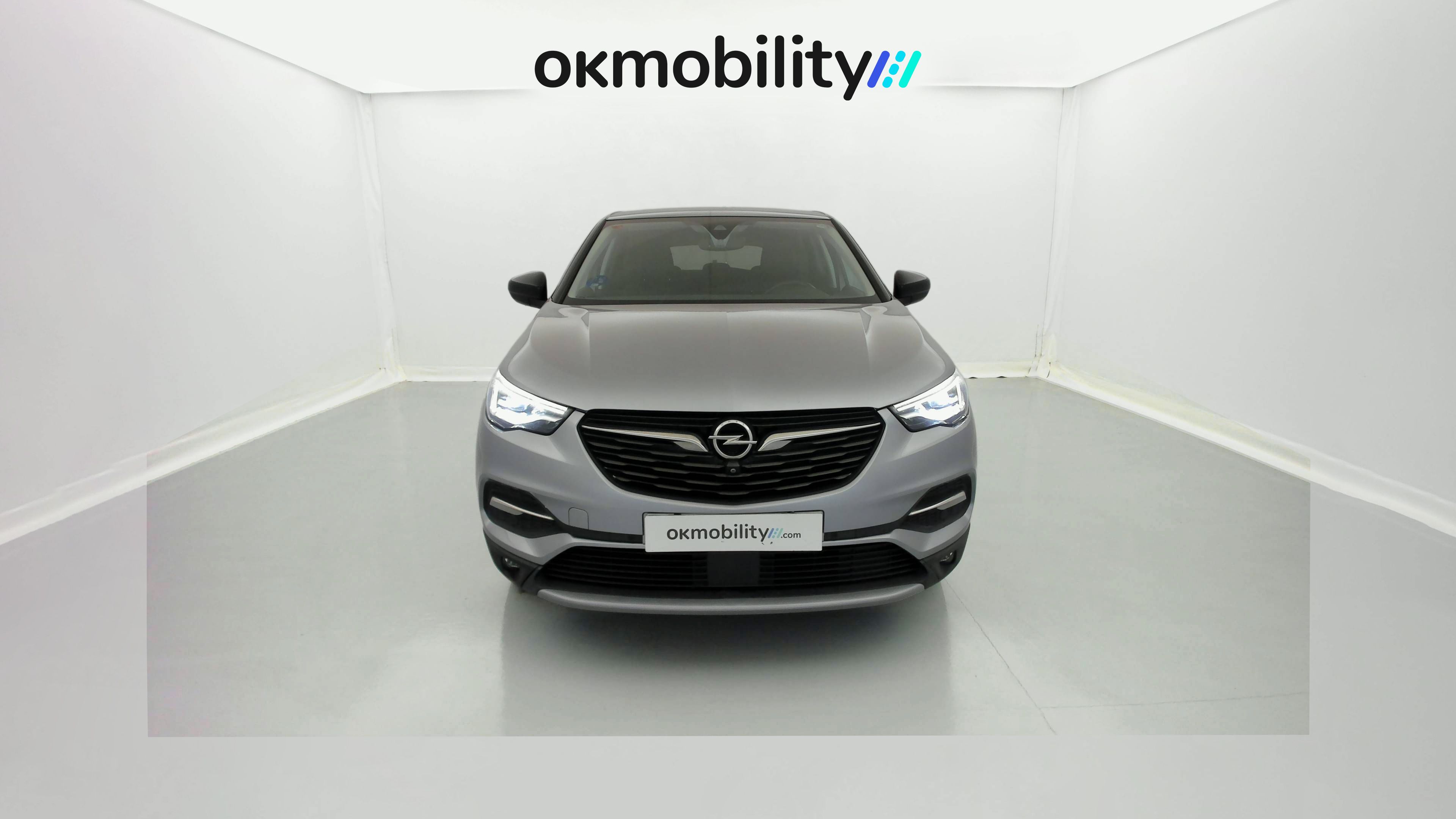opel grandland x ultimate 1.6 PHEV 300 AT 2021 gris himalaya / techo negro 2
