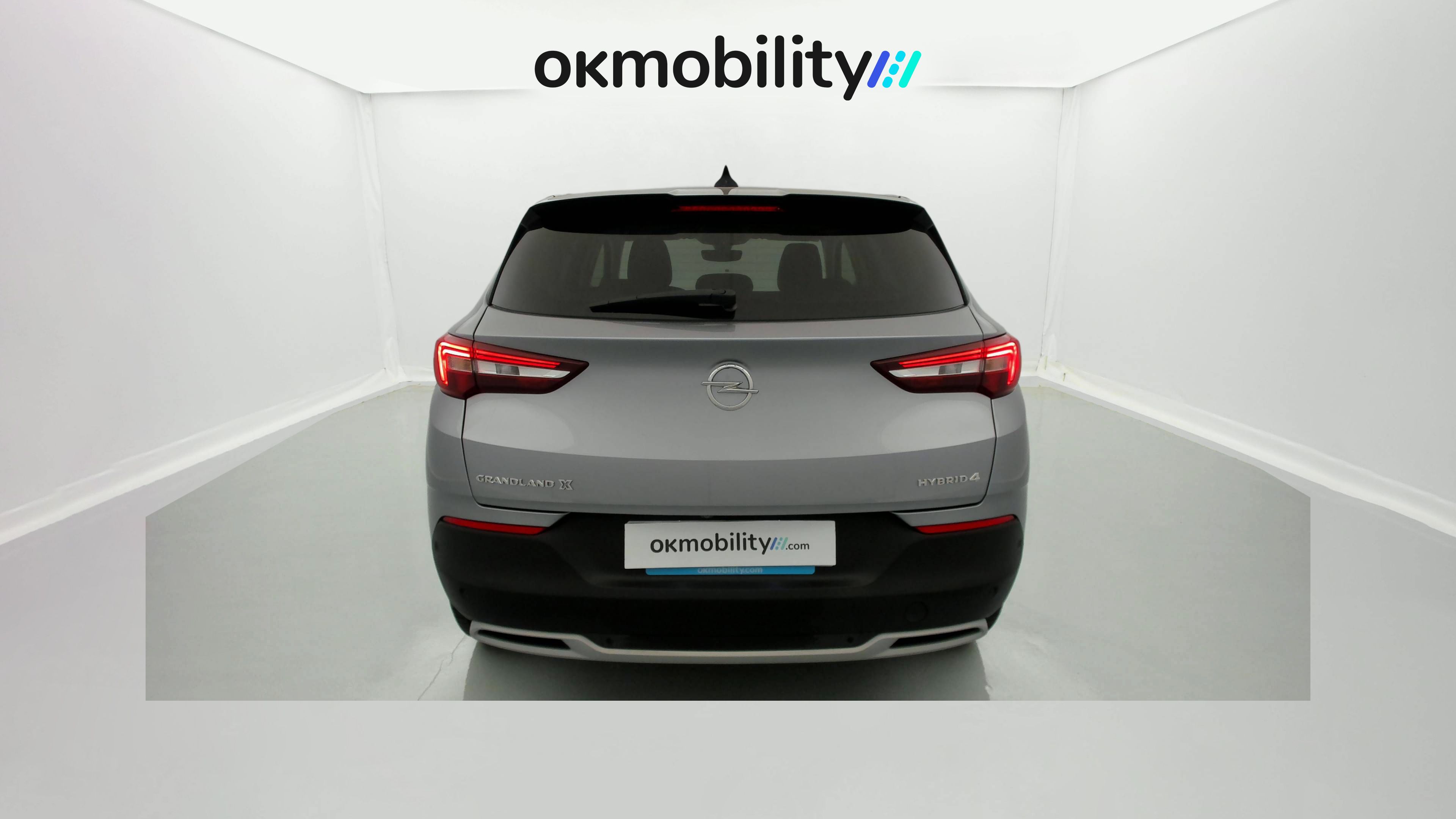 opel grandland x ultimate 1.6 PHEV 300 AT 2021 gris himalaya / techo negro 12