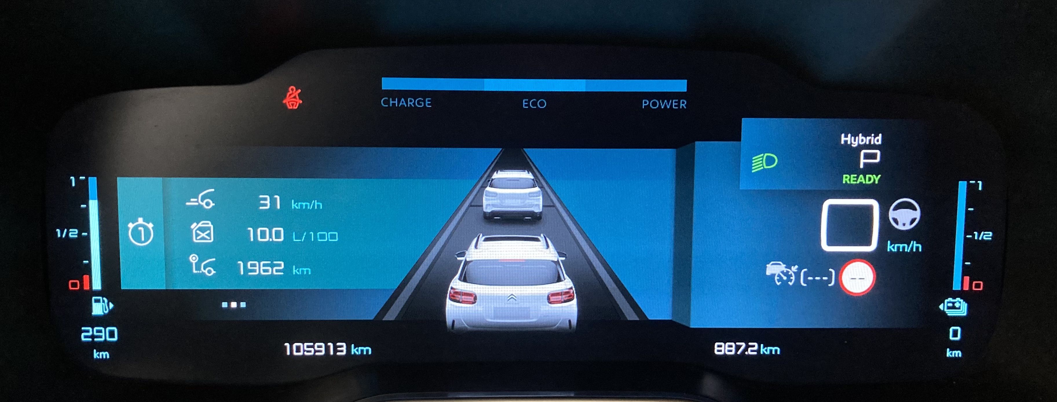 citroen c5 aircross shine 1.6 PURETECH HYBRID 225 E-EAT 2022 blanco nacarado / negro 12