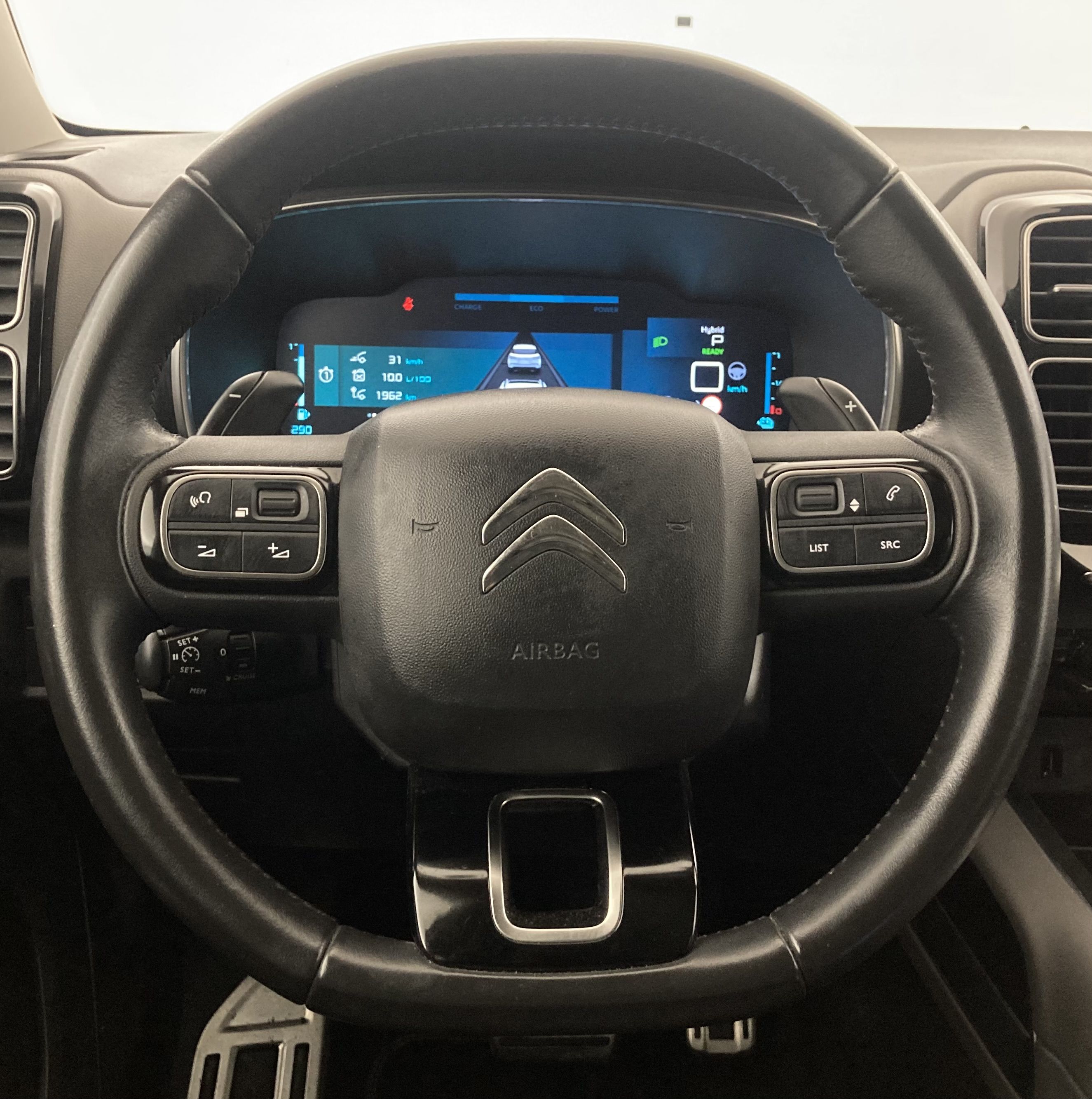 citroen c5 aircross shine 1.6 PURETECH HYBRID 225 E-EAT 2022 blanco nacarado / negro 16