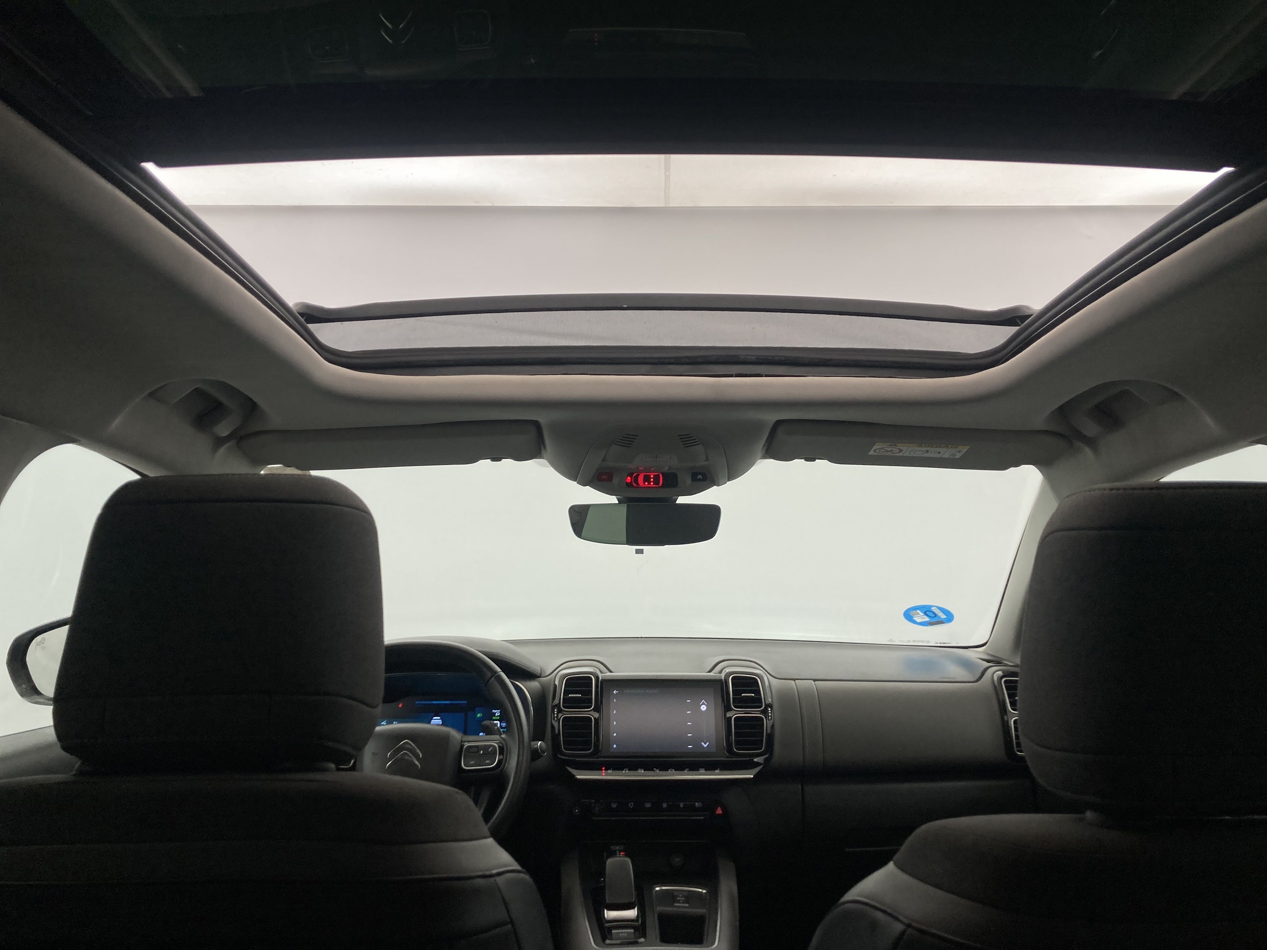 citroen c5 aircross shine 1.6 PURETECH HYBRID 225 E-EAT 2022 blanco nacarado / negro 19