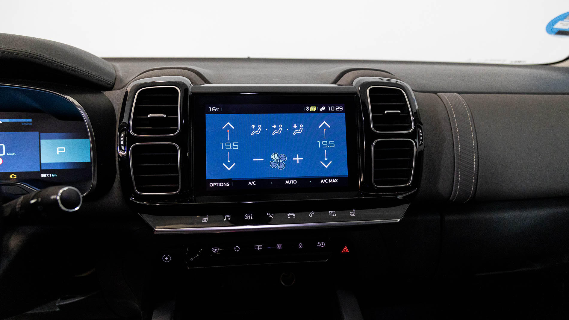 citroen c5 aircross shine 1.6 PURETECH HYBRID 225 E-EAT 2022 gris platino / negro 17