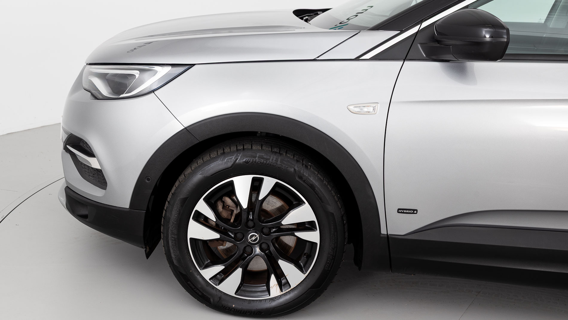 opel grandland x ultimate 1.6 PHEV 300 AT 2021 gris himalaya / techo negro 25