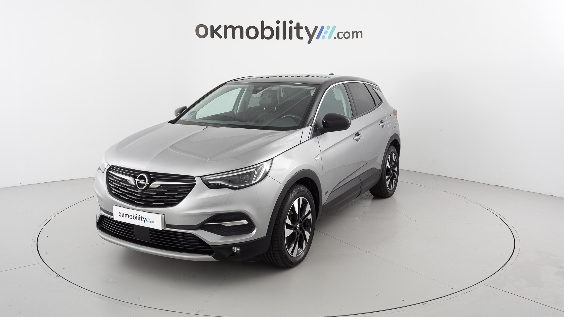 opel grandland x ultimate 1.6 PHEV 300 AT 2021 gris himalaya / techo negro 1