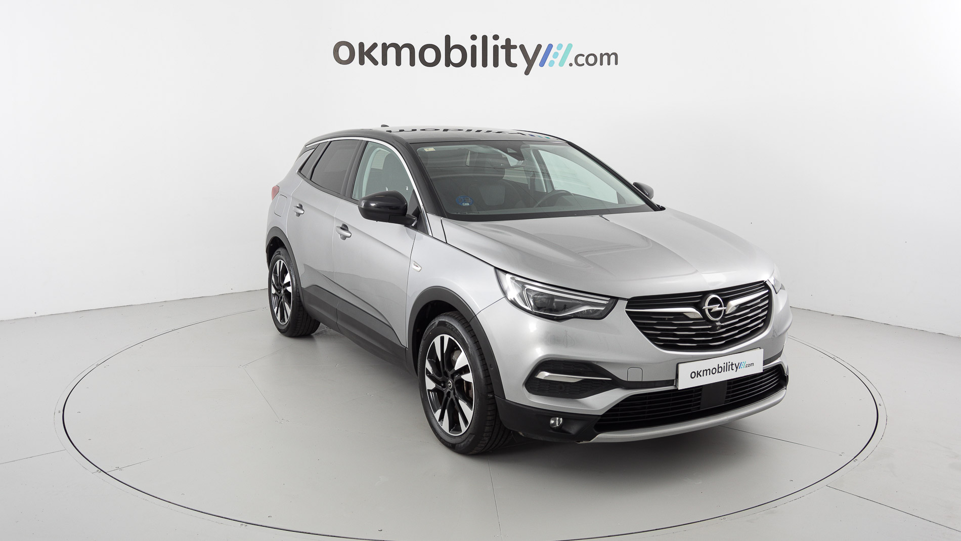 opel grandland x ultimate 1.6 PHEV 300 AT 2021 gris himalaya / techo negro 3
