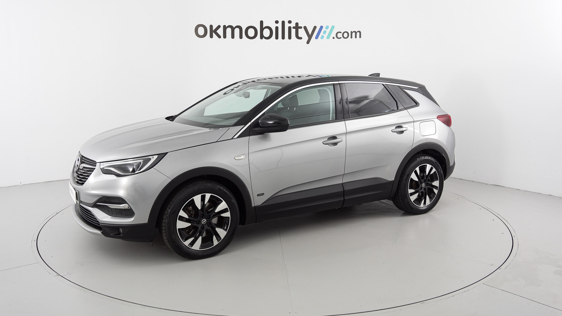 opel grandland x ultimate 1.6 PHEV 300 AT 2021 gris himalaya / techo negro 5