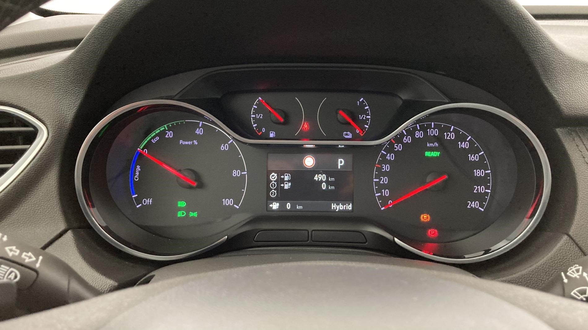 opel grandland x ultimate 1.6 PHEV 300 AT 2021 gris moai / techo negro 12