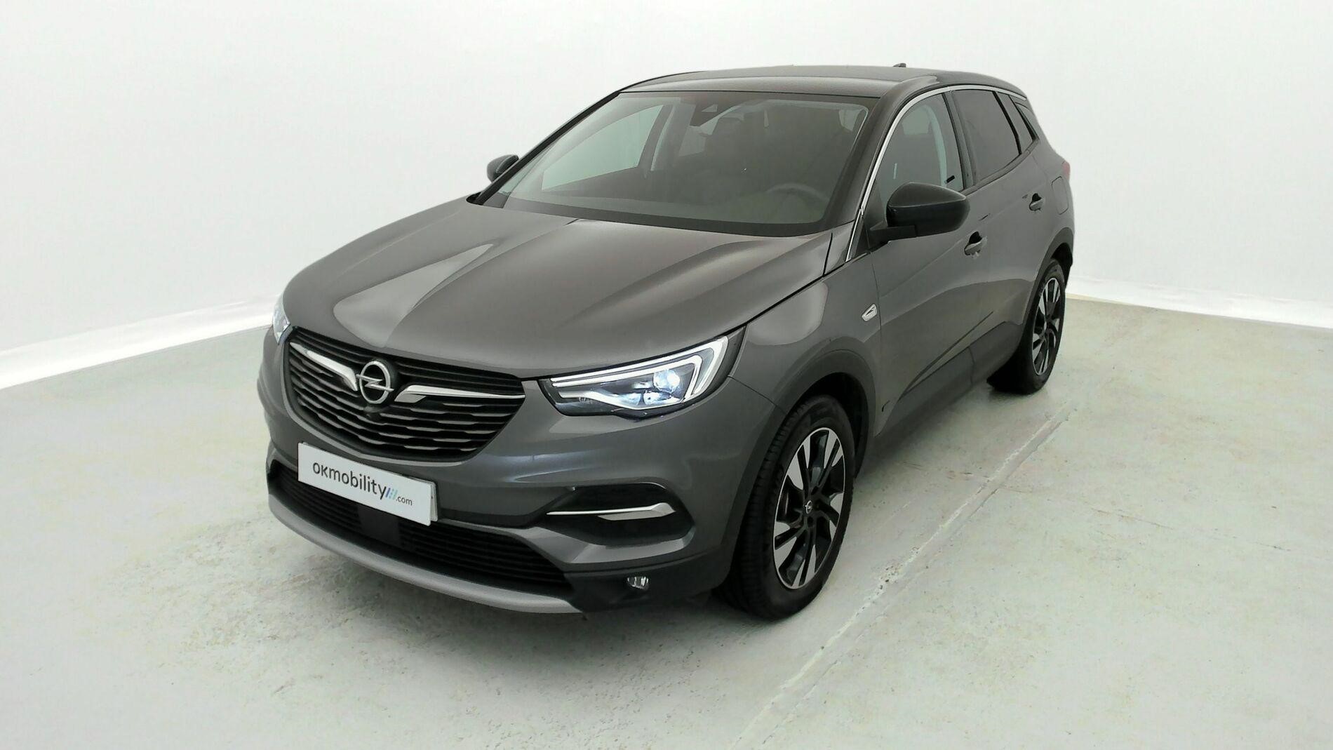 opel grandland x ultimate 1.6 PHEV 300 AT 2021 gris moai / techo negro 1