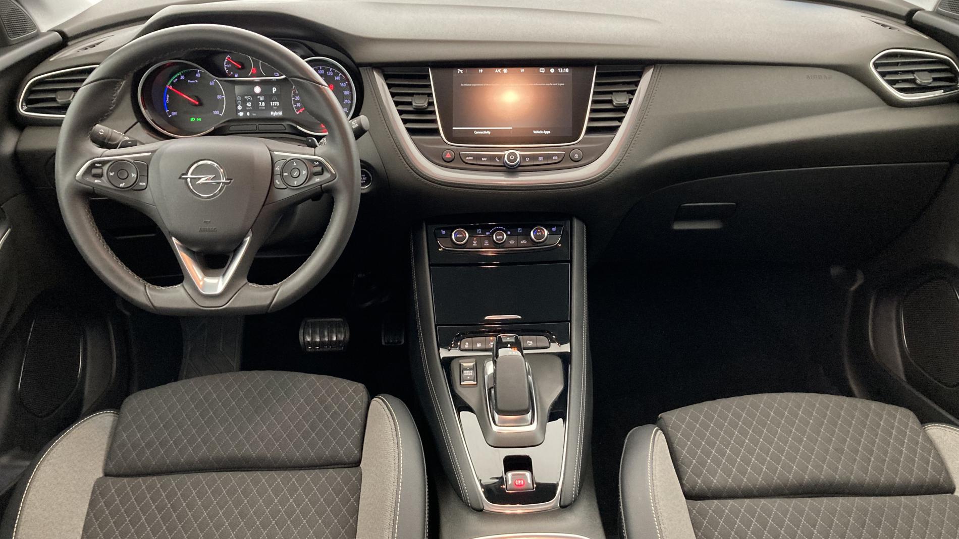 opel grandland x ultimate 1.6 PHEV 300 AT 2021 gris himalaya / techo negro 11