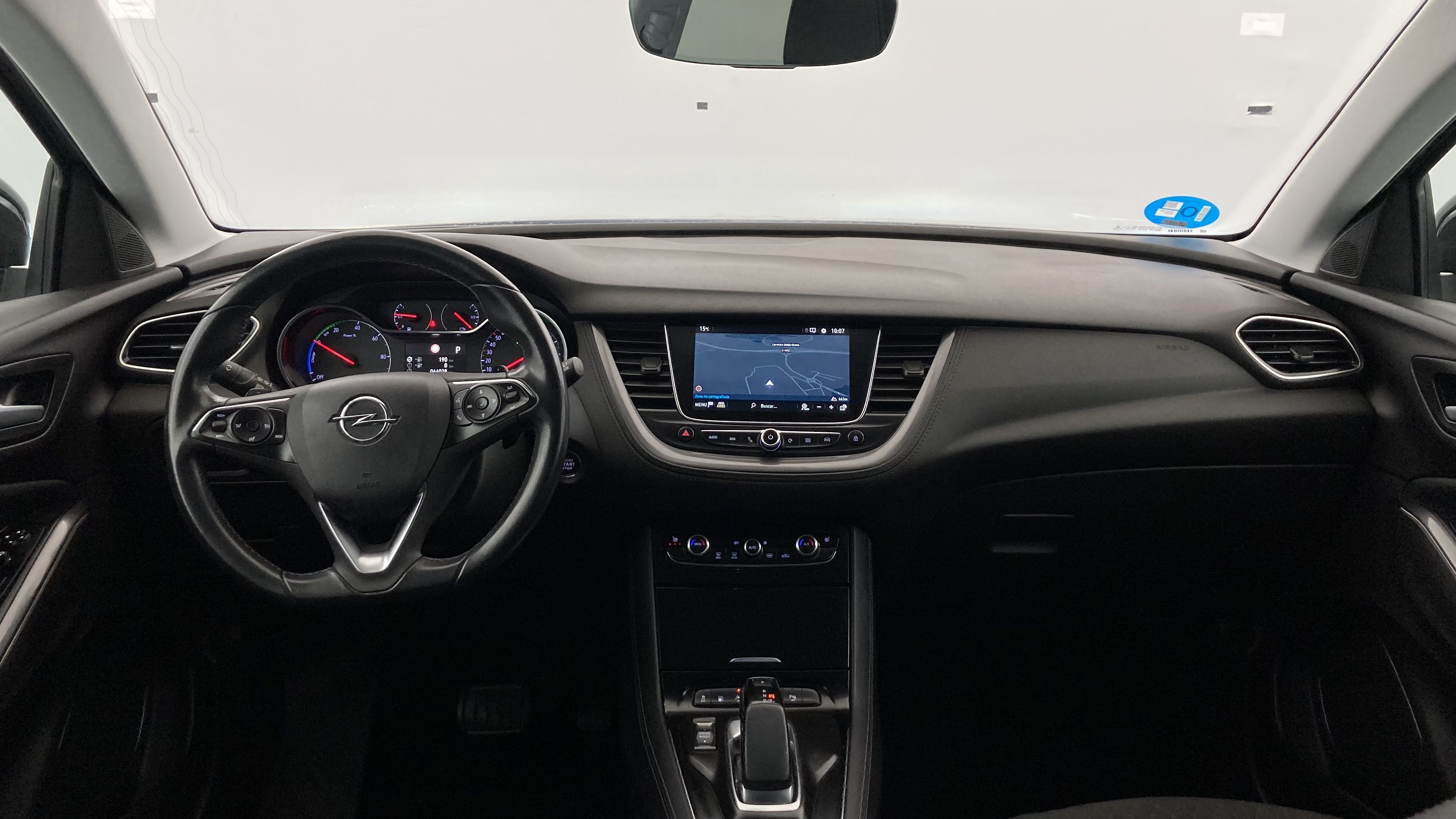 opel grandland x ultimate 1.6 PHEV 300 AT 2021 gris himalaya / techo negro 37