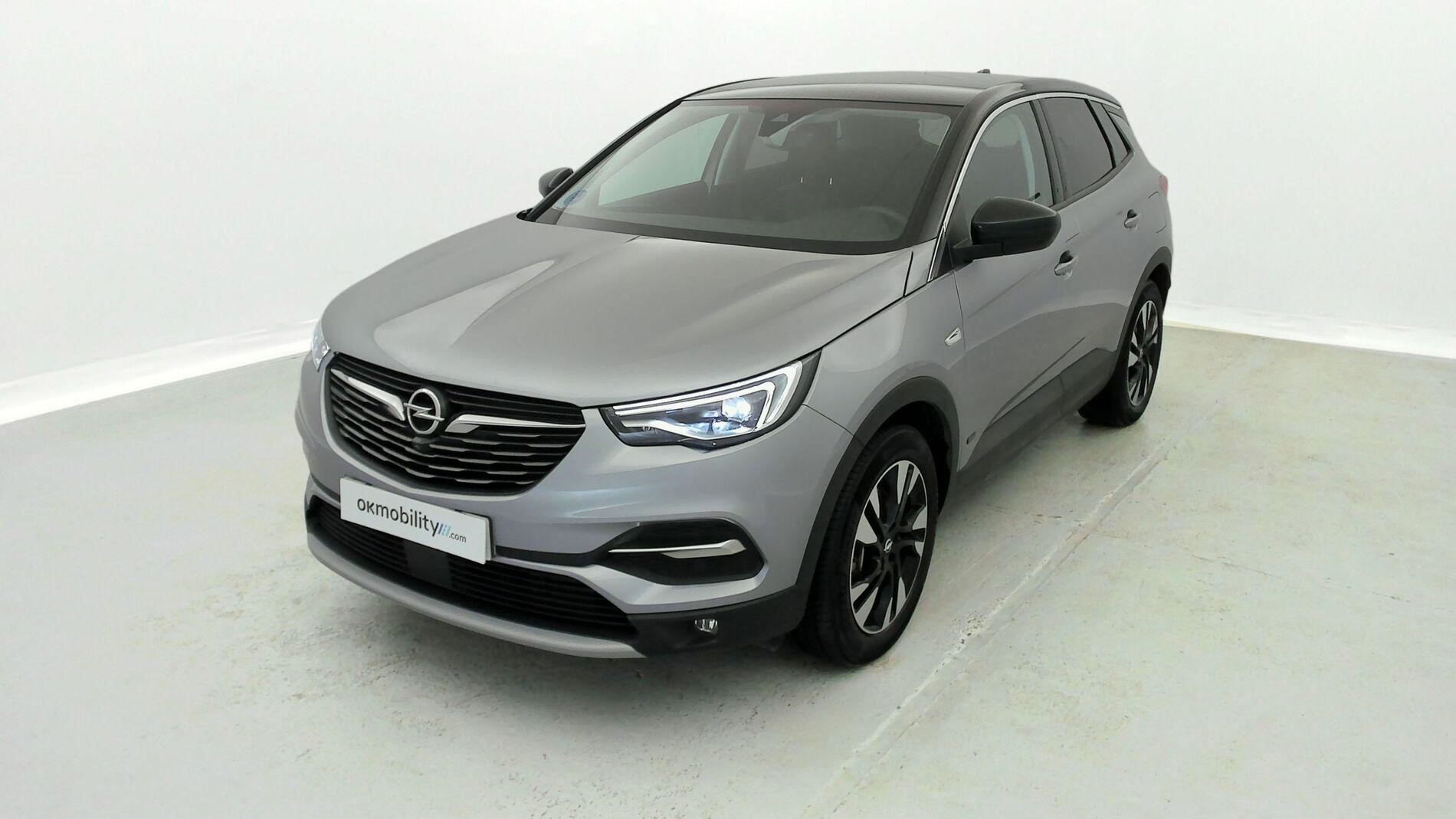 opel grandland x ultimate 1.6 PHEV 300 AT 2021 gris himalaya / techo negro 1