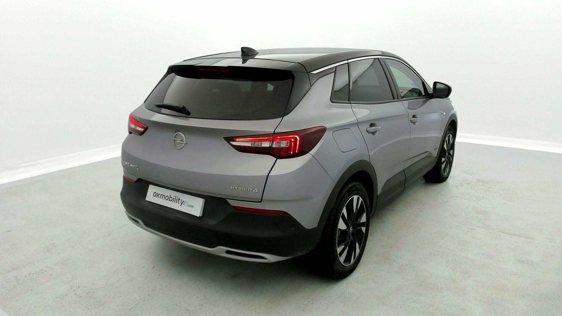 opel grandland x ultimate 1.6 PHEV 300 AT 2021 gris himalaya / techo negro 5