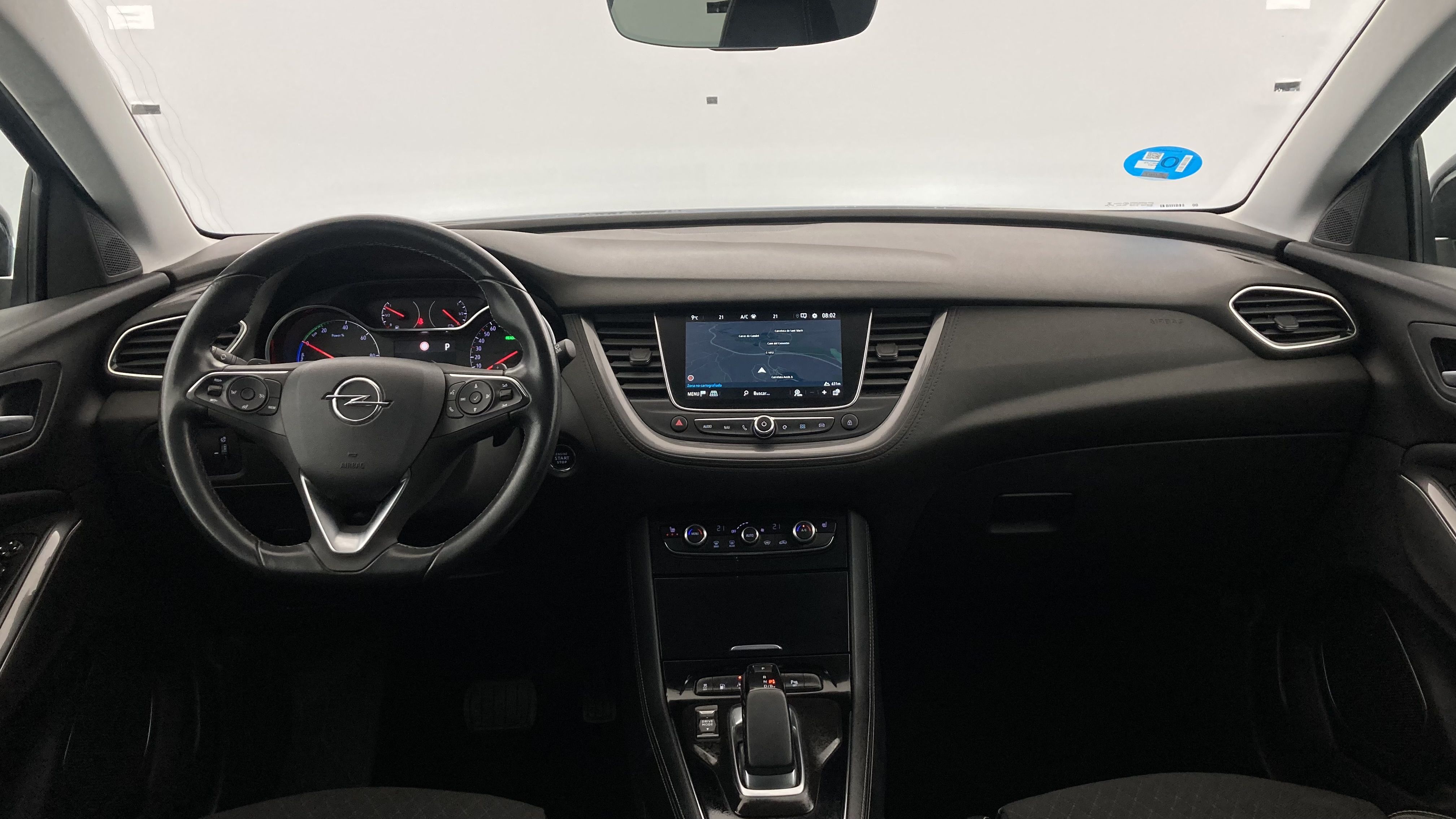 opel grandland x ultimate 1.6 PHEV 300 AT 2021 gris himalaya / techo negro 33