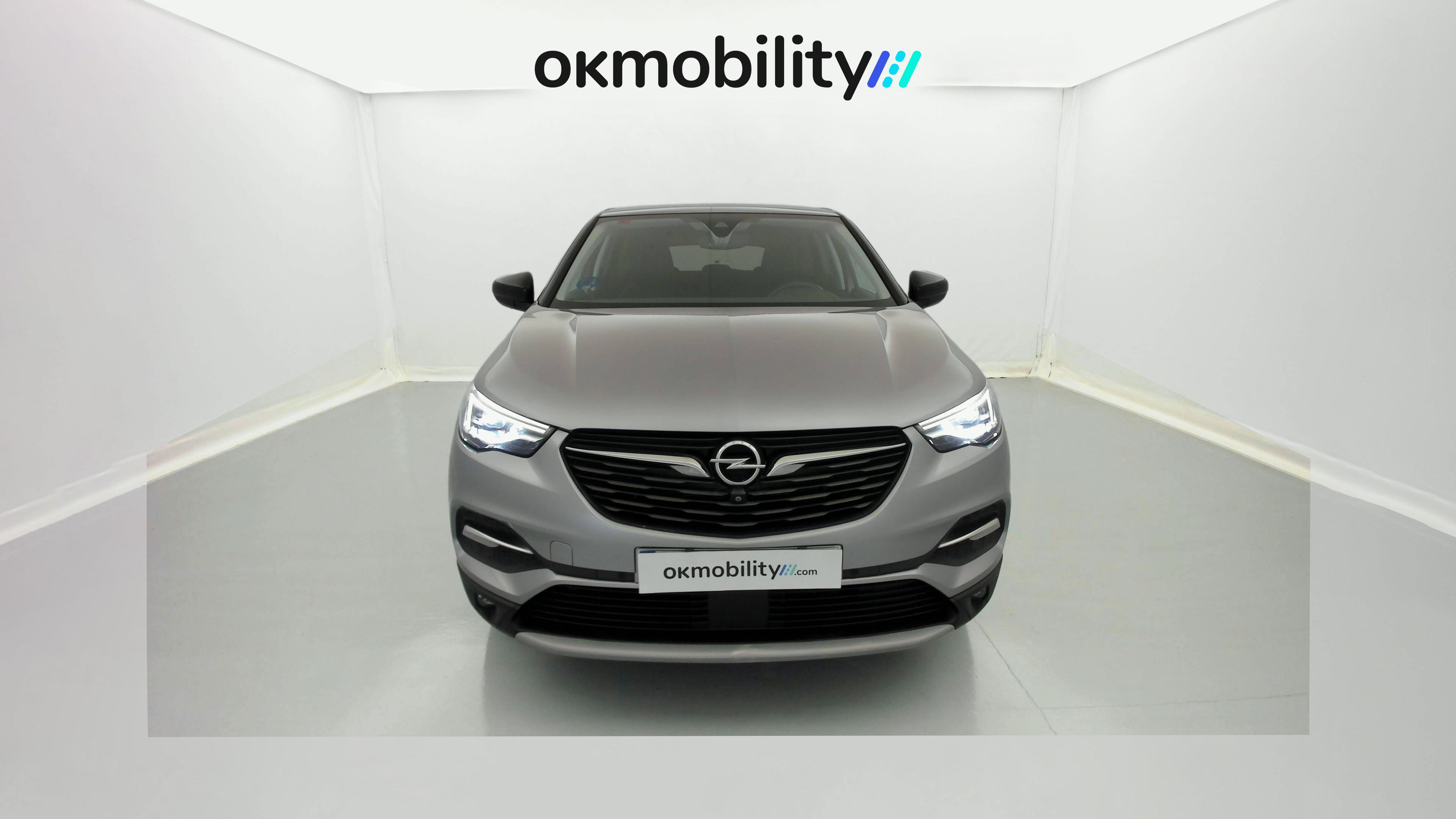 opel grandland x ultimate 1.6 PHEV 300 AT 2021 gris himalaya / techo negro 4