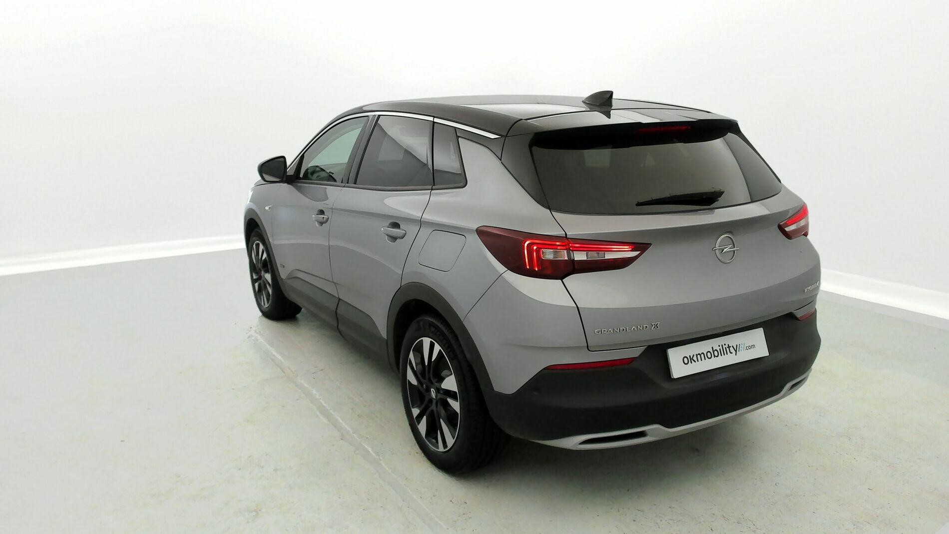 opel grandland x ultimate 1.6 PHEV 300 AT 2021 gris himalaya / techo negro 3