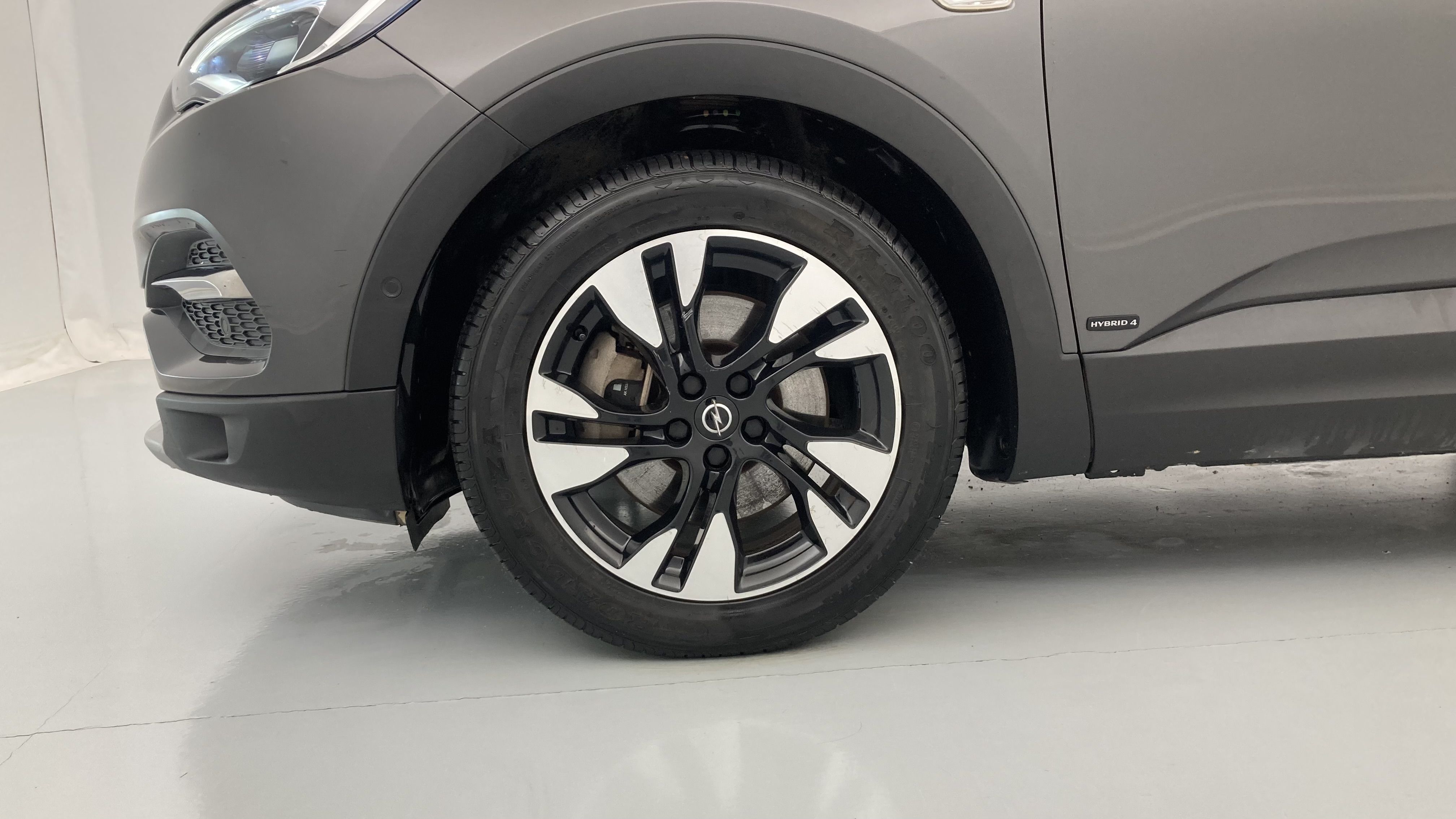 opel grandland x ultimate 1.6 PHEV 300 AT 2021 gris moai / techo negro 35