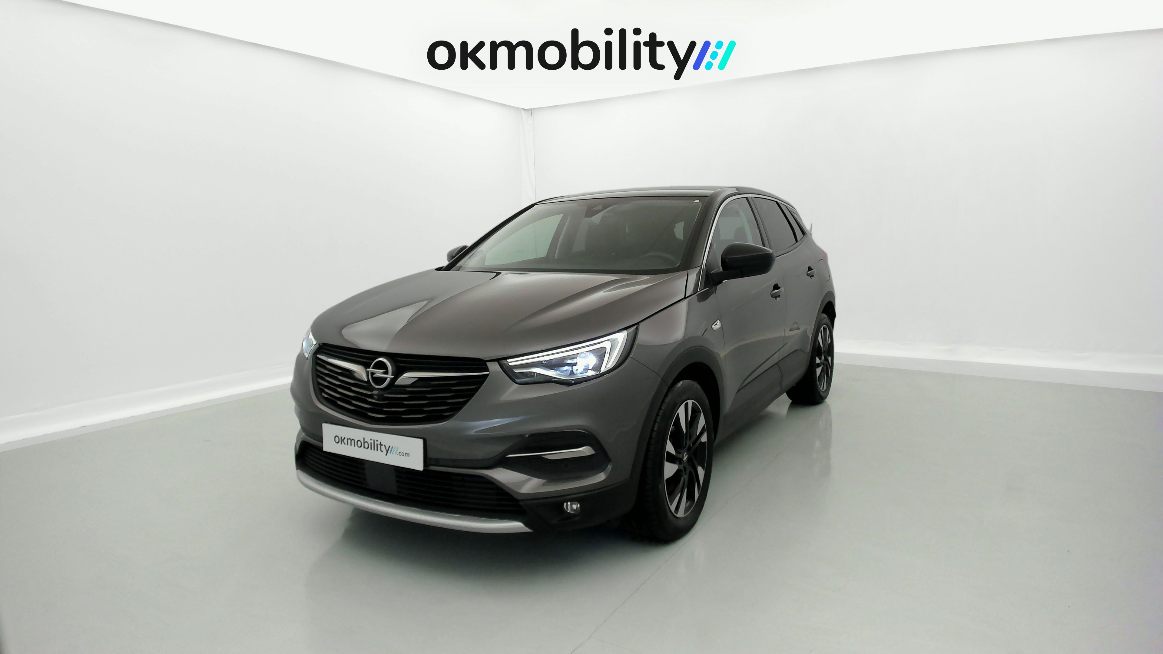 opel grandland x ultimate 1.6 PHEV 300 AT 2021 gris moai / techo negro 5