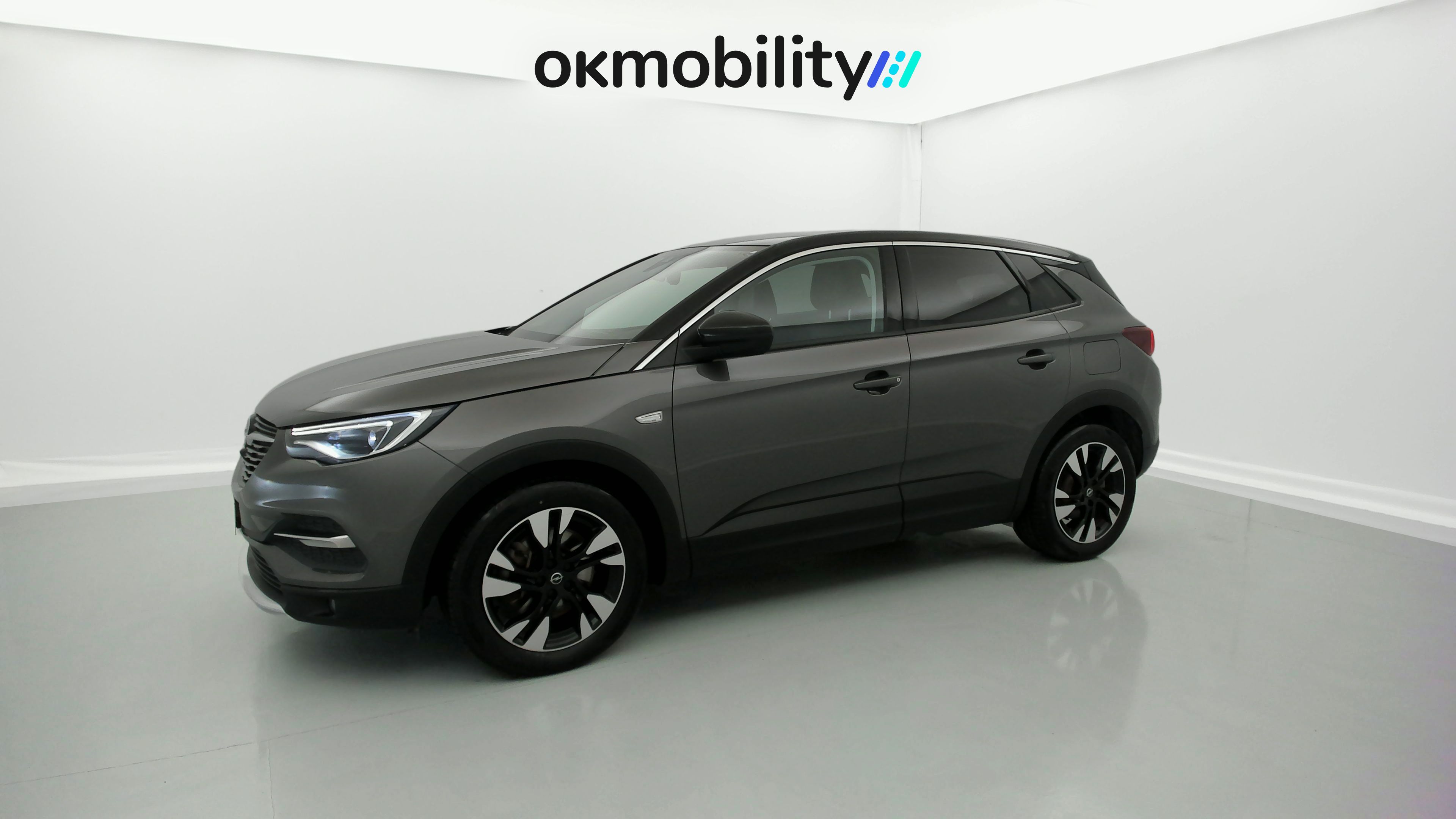 opel grandland x ultimate 1.6 PHEV 300 AT 2021 gris moai / techo negro 8