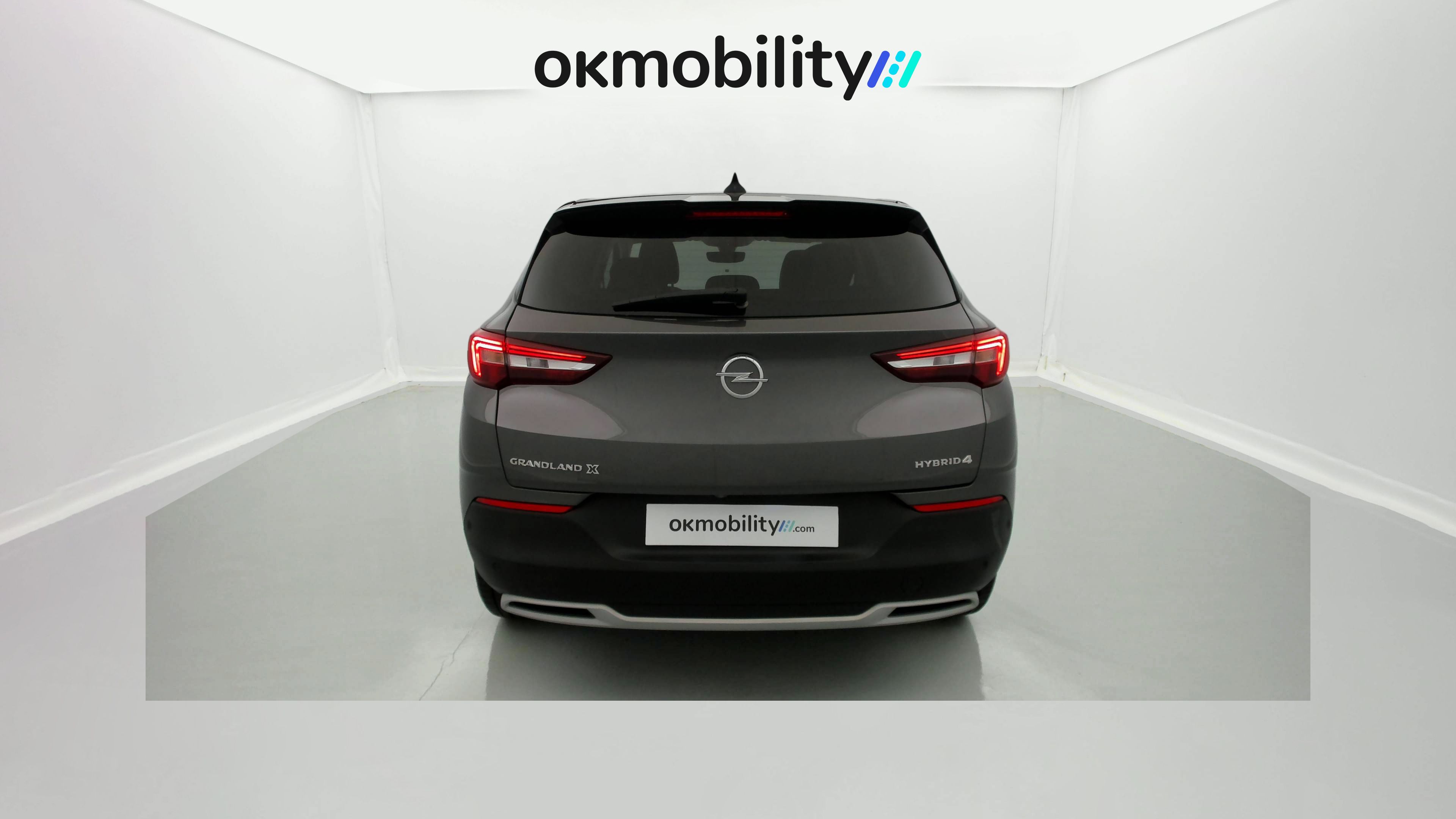 opel grandland x ultimate 1.6 PHEV 300 AT 2021 gris moai / techo negro 12