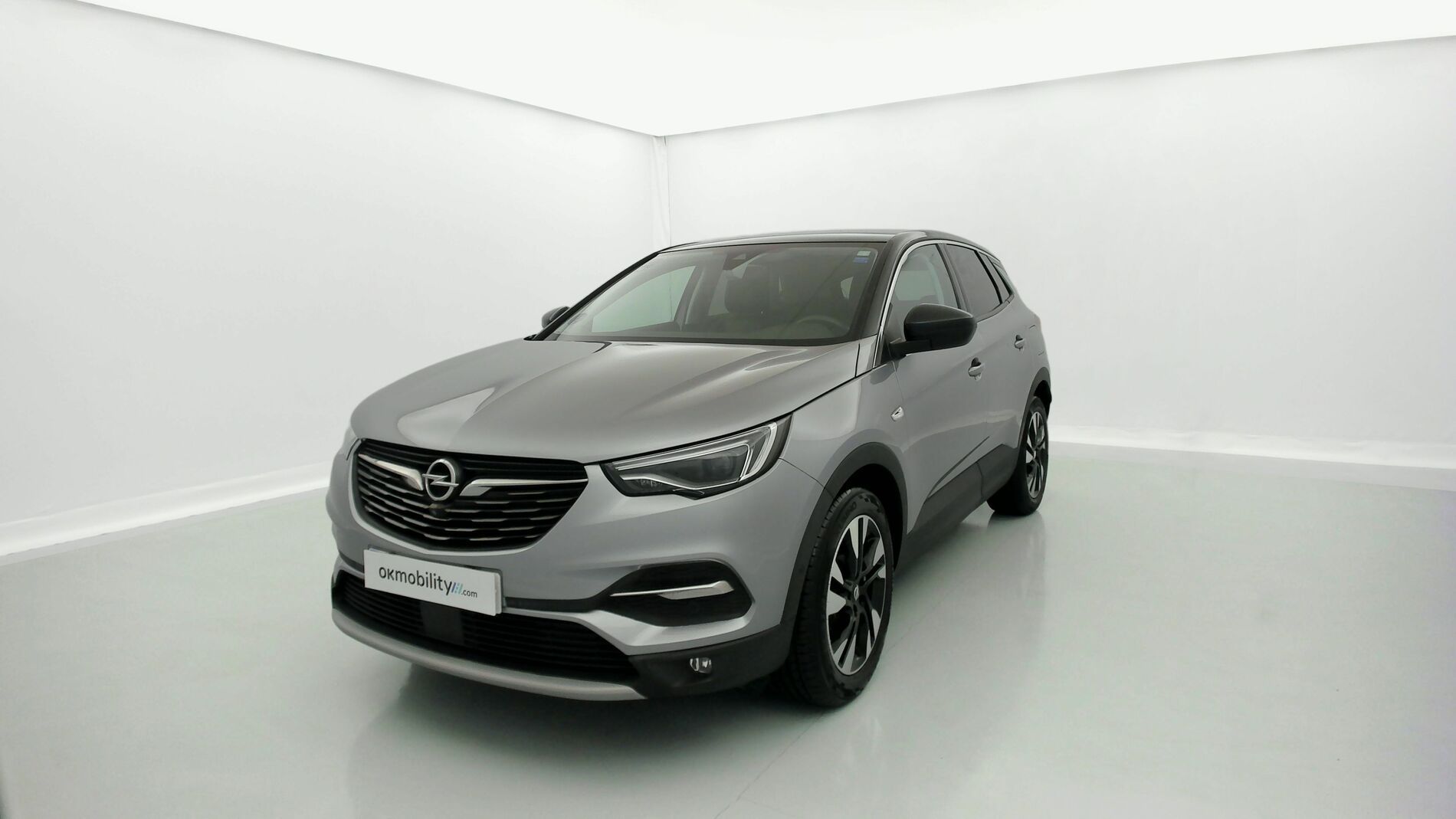 opel grandland x ultimate 1.6 PHEV 300 AT 2021 gris himalaya / techo negro 1