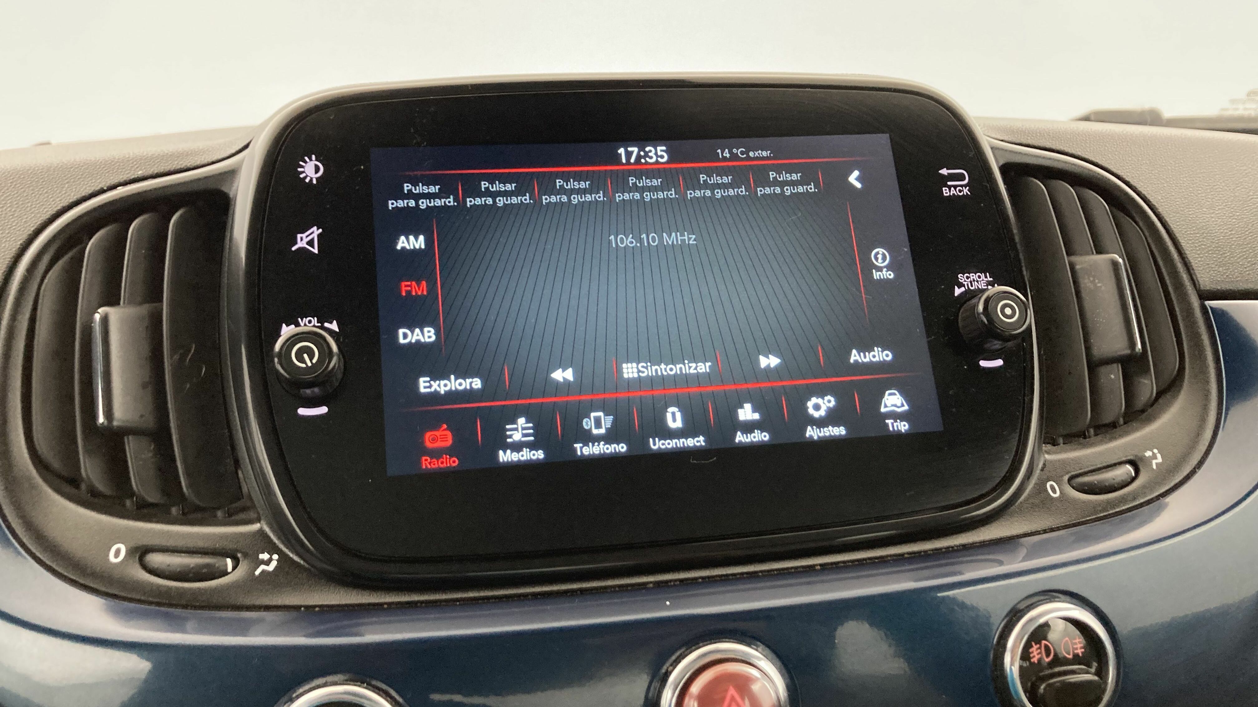 fiat 500 dolcevita 1.0 HYBRID 70 MHEV 2023 azul di pinto di blu 15