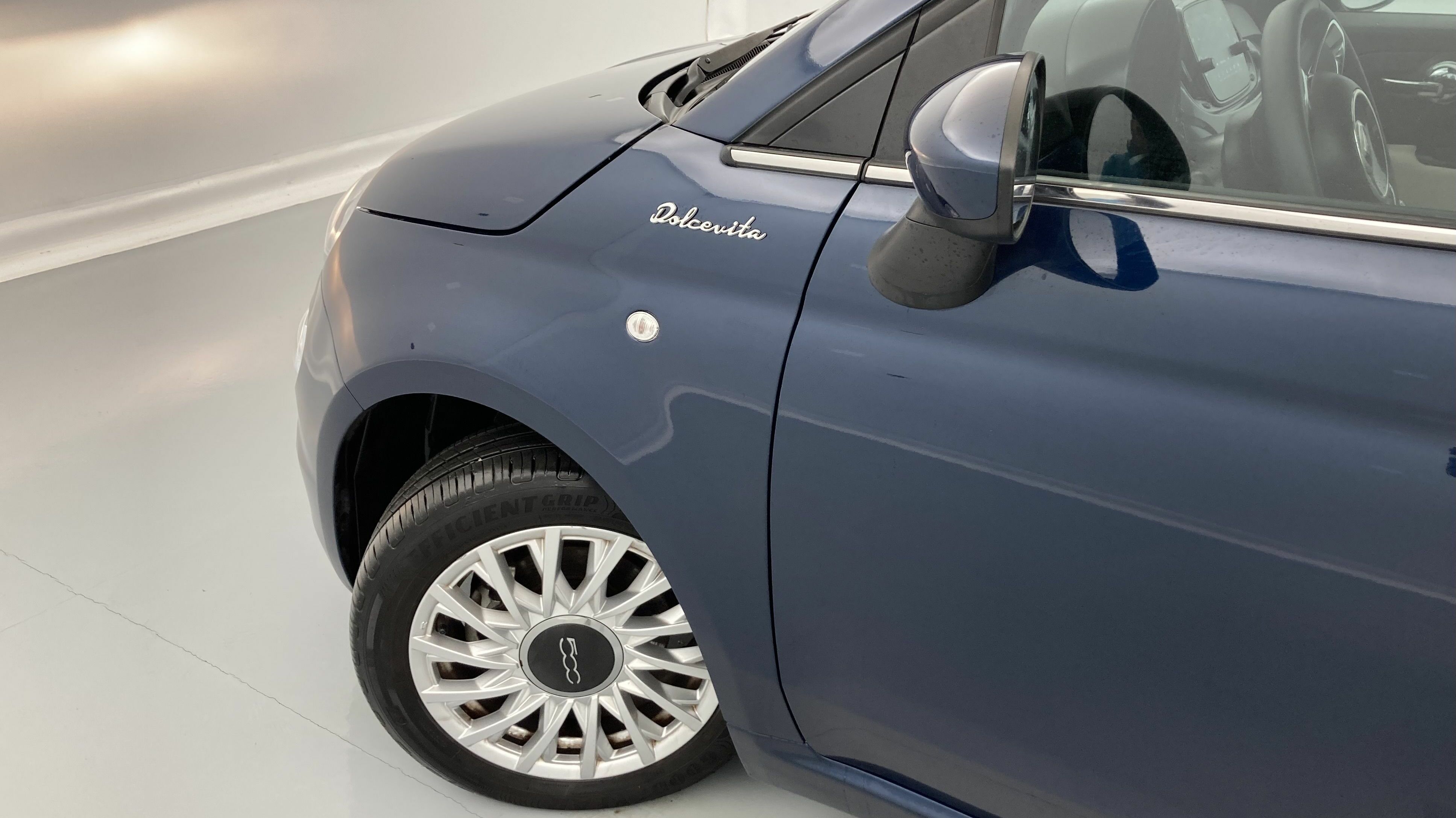fiat 500 dolcevita 1.0 HYBRID 70 MHEV 2023 azul di pinto di blu 22