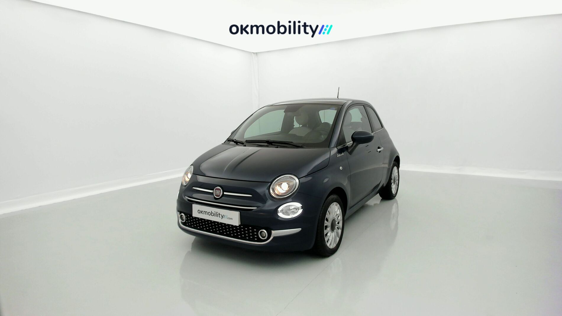 fiat 500 dolcevita 1.0 HYBRID 70 MHEV 2023 azul di pinto di blu 1